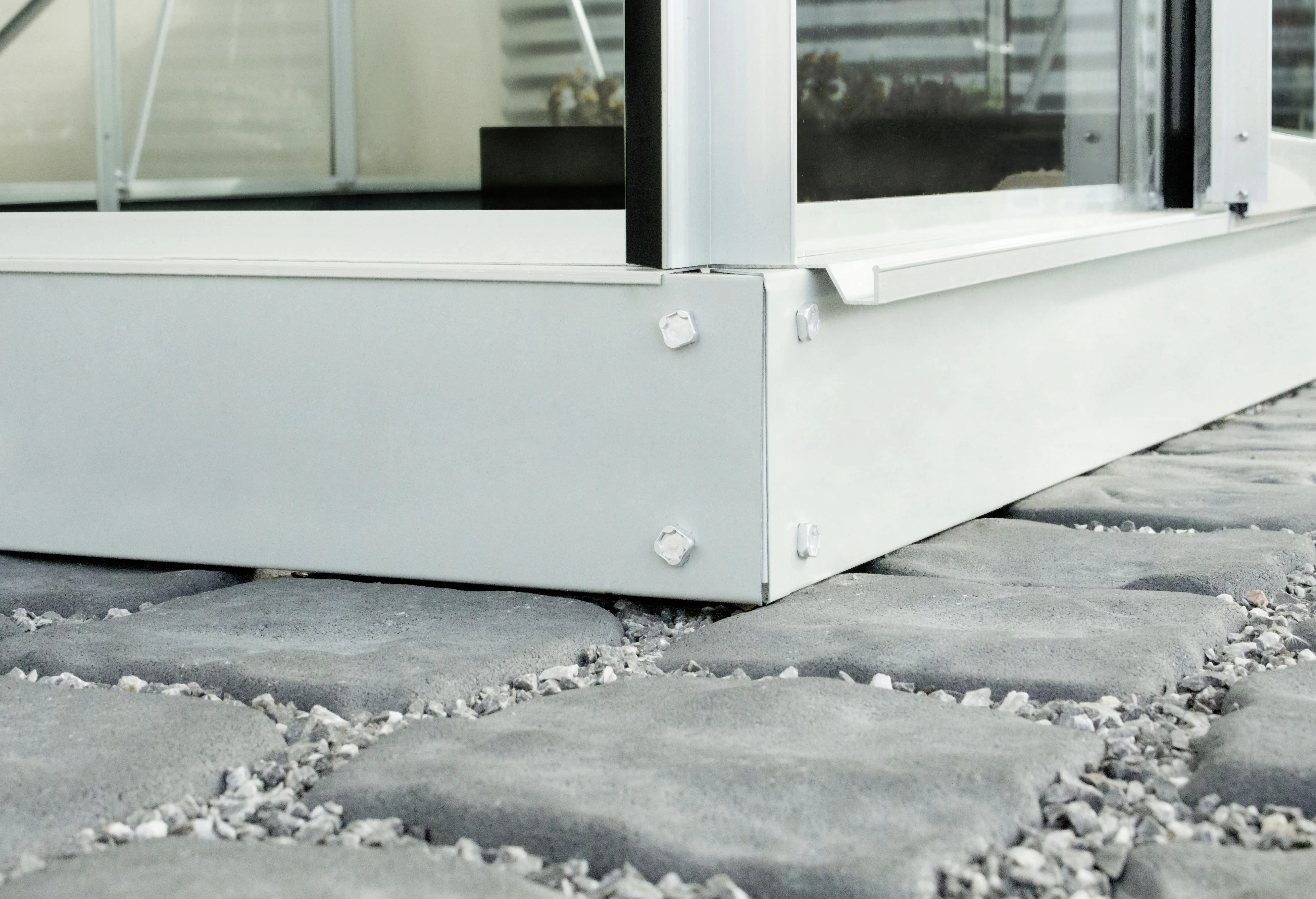 Vitavia Fundamentrahmen 3800 192 x 192 cm aluminium 12,5 cm hoch