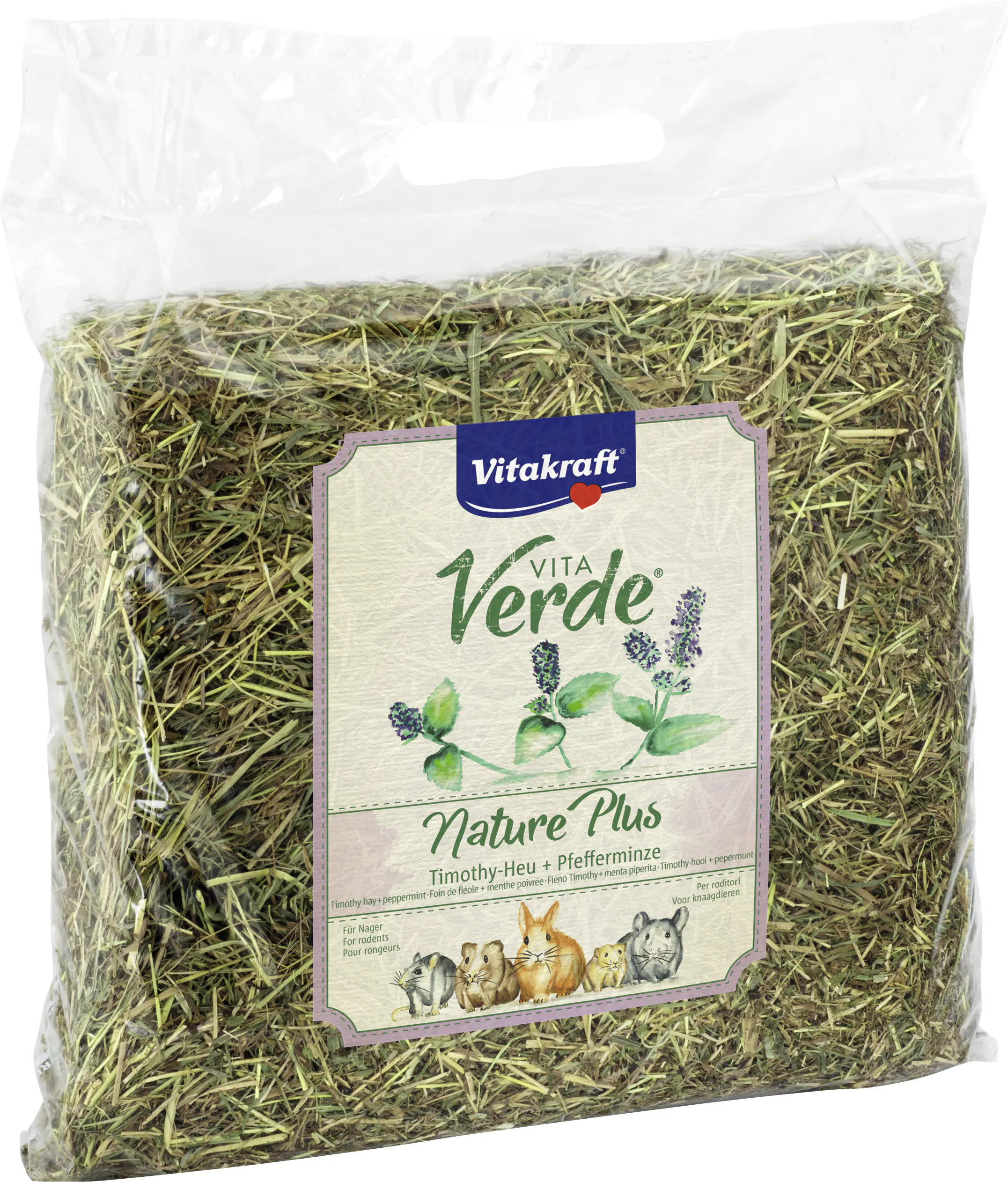 Vitakraft VitaVerde® Heu + Pfefferminze 500 g Vitakraft VitaVerde® Heu + Pfefferminze 500 g
