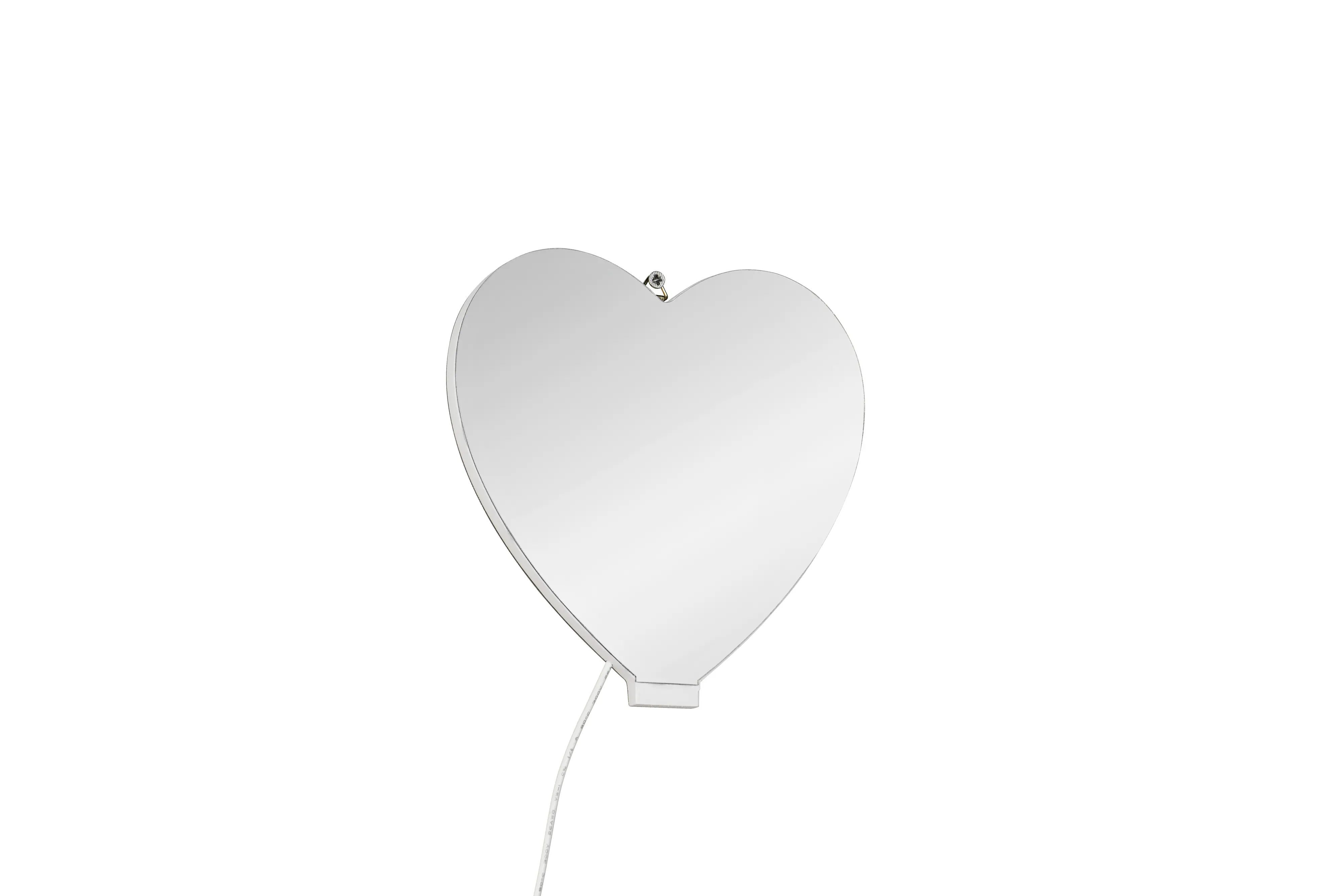 Reality LED-Wandleuchte Coracon rot USB-C-Anschluss