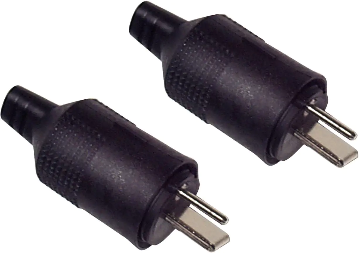Schwaiger Lautsprecherstecker Set LSS8022 533 2 Stück schwarz, Lautsprecherkupplung