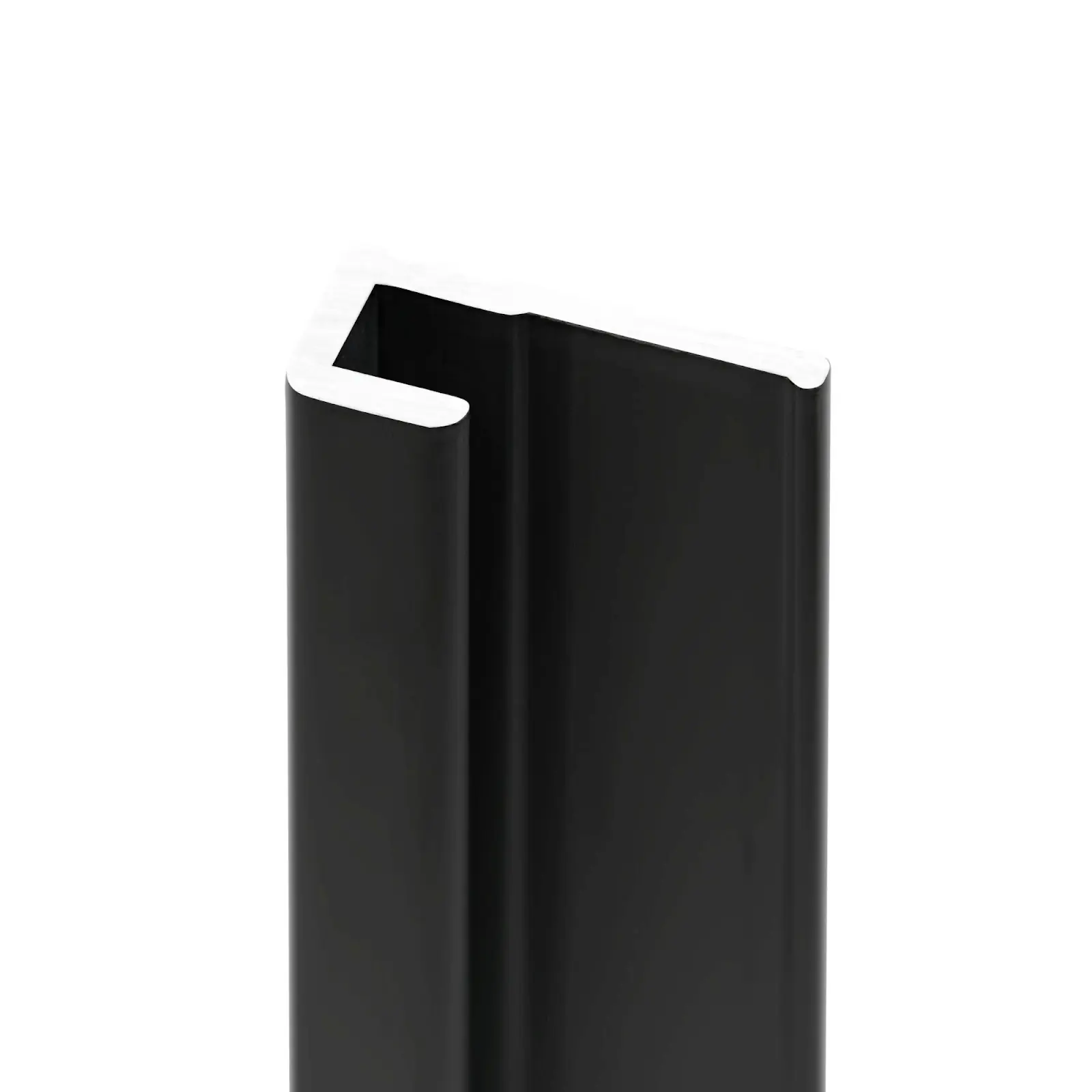 Schulte Endprofil für Duschrückwände DecoDesign 255 cm mattschwarz 