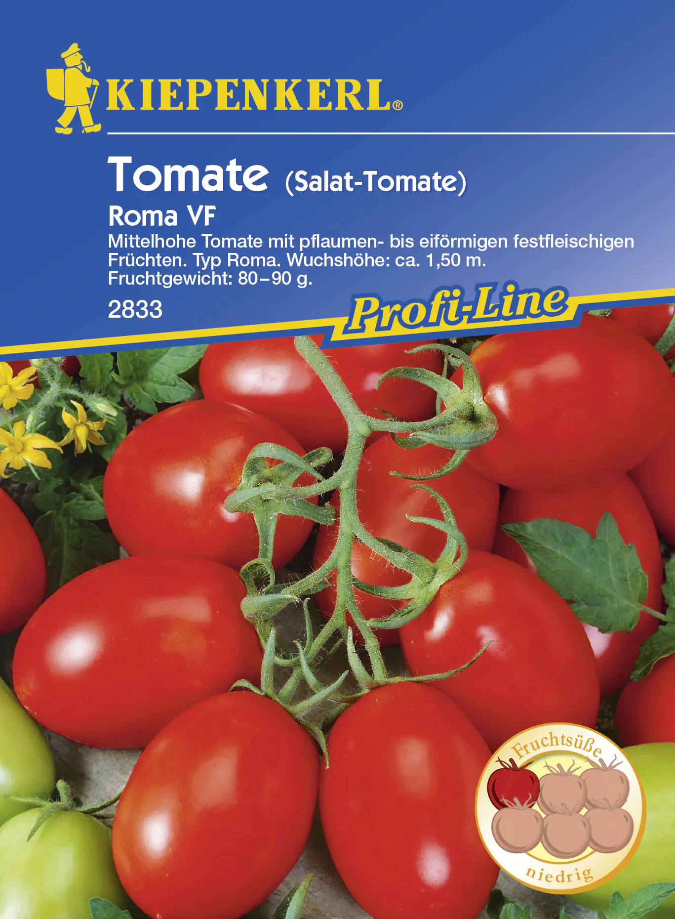 4000159178335 Kiepenkerl Salat-Tomate Roma VF - 25 Korn