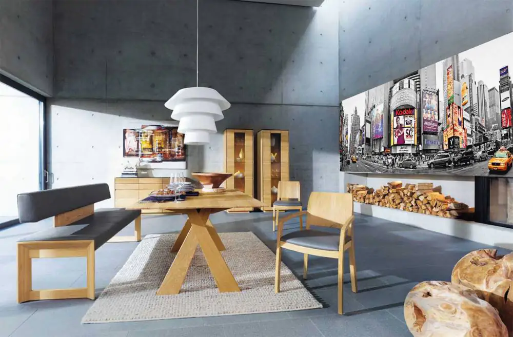 papermoon Vlies- Fototapete Digitaldruck 350 x 100 cm New York Time Square