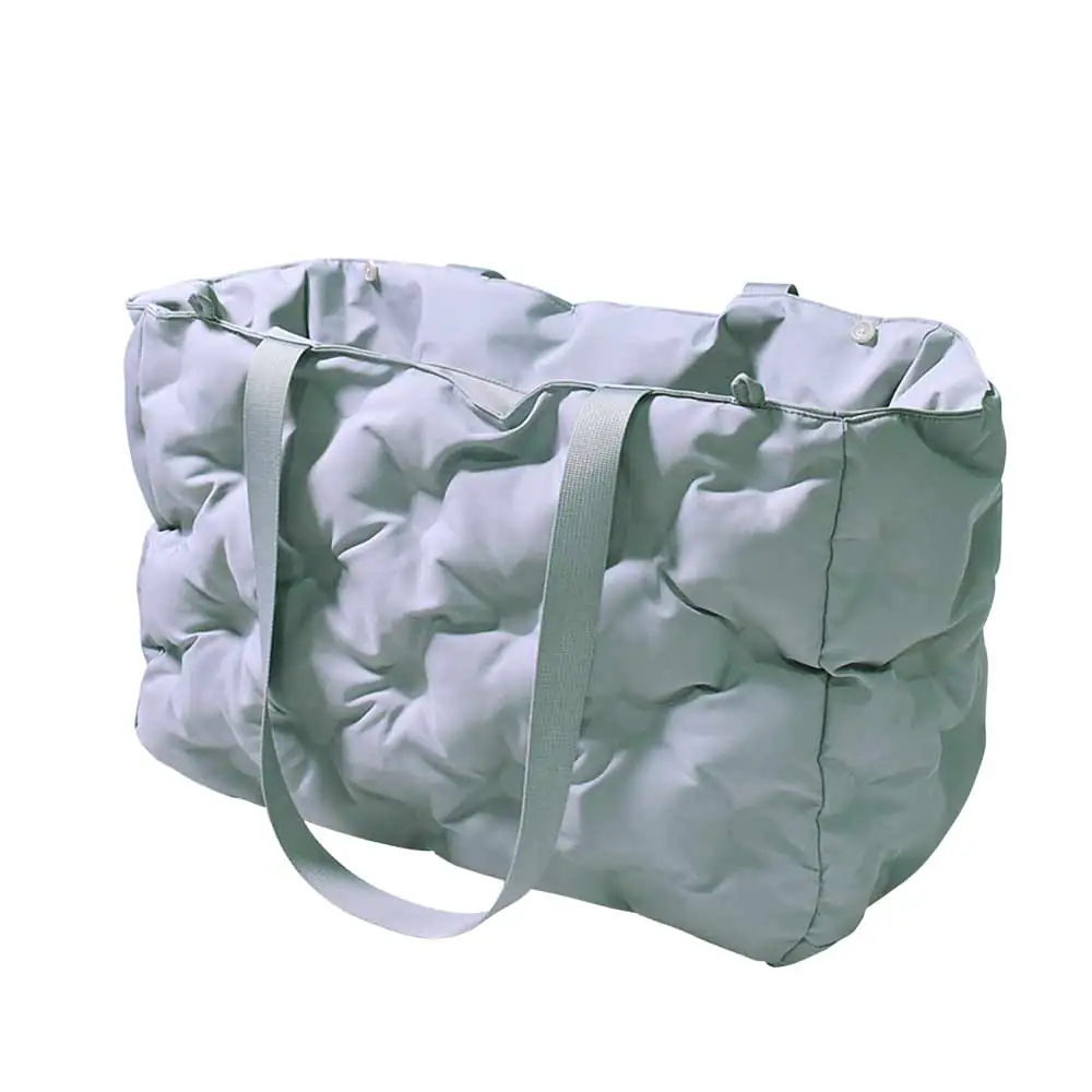Nobby Transporttasche Pillow hellgrau 40 x 20 x 25 cm