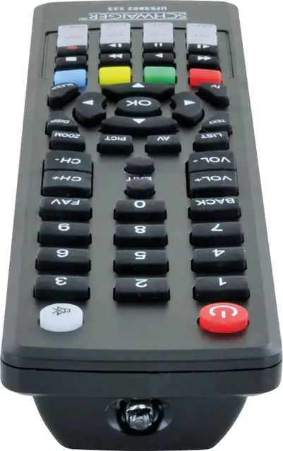 Schwaiger Fernbedienung 8 in 1 universal, schwarz, LR03 (AAA)