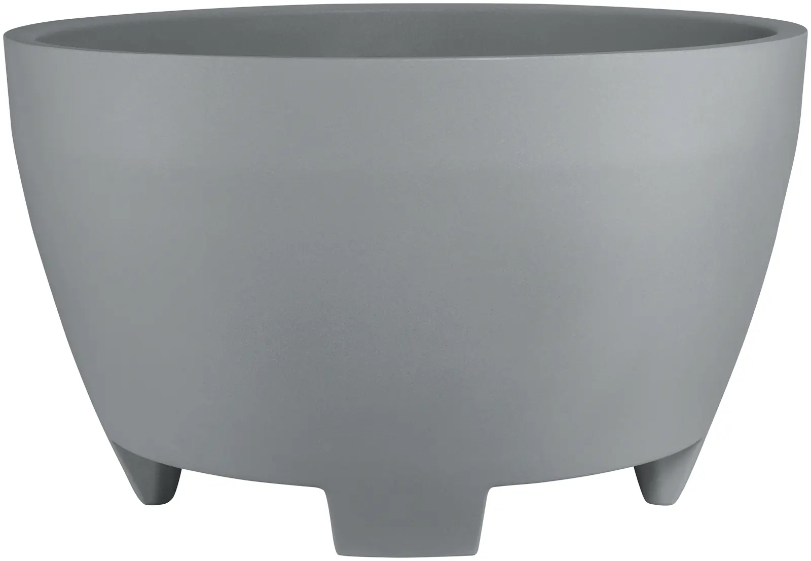Geli Pflanzkübel Megalos Kunststoff hellgrau Ø 122 x 73 cm 