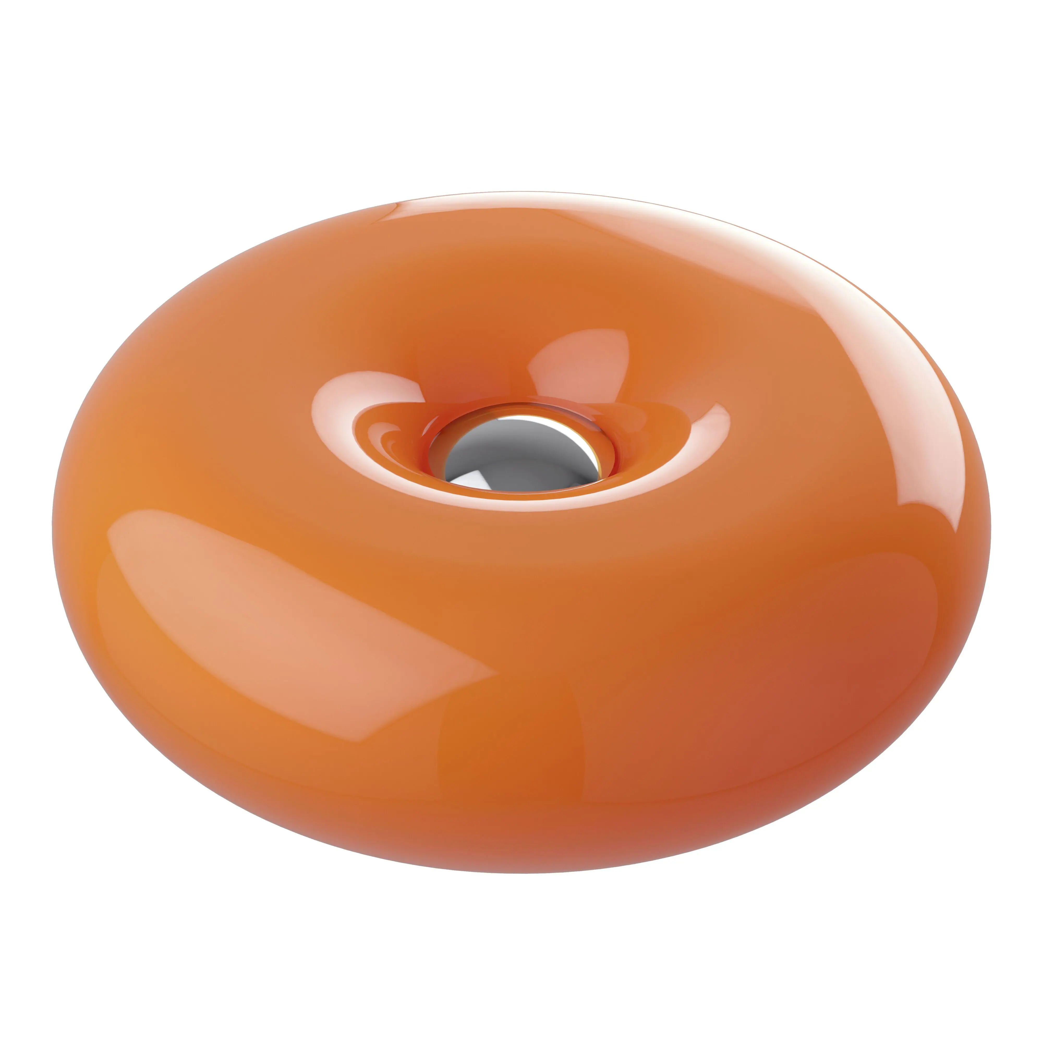 Eglo LED-Tischleuchte Basile Ø 30 x 10,8 cm warmweiß orange