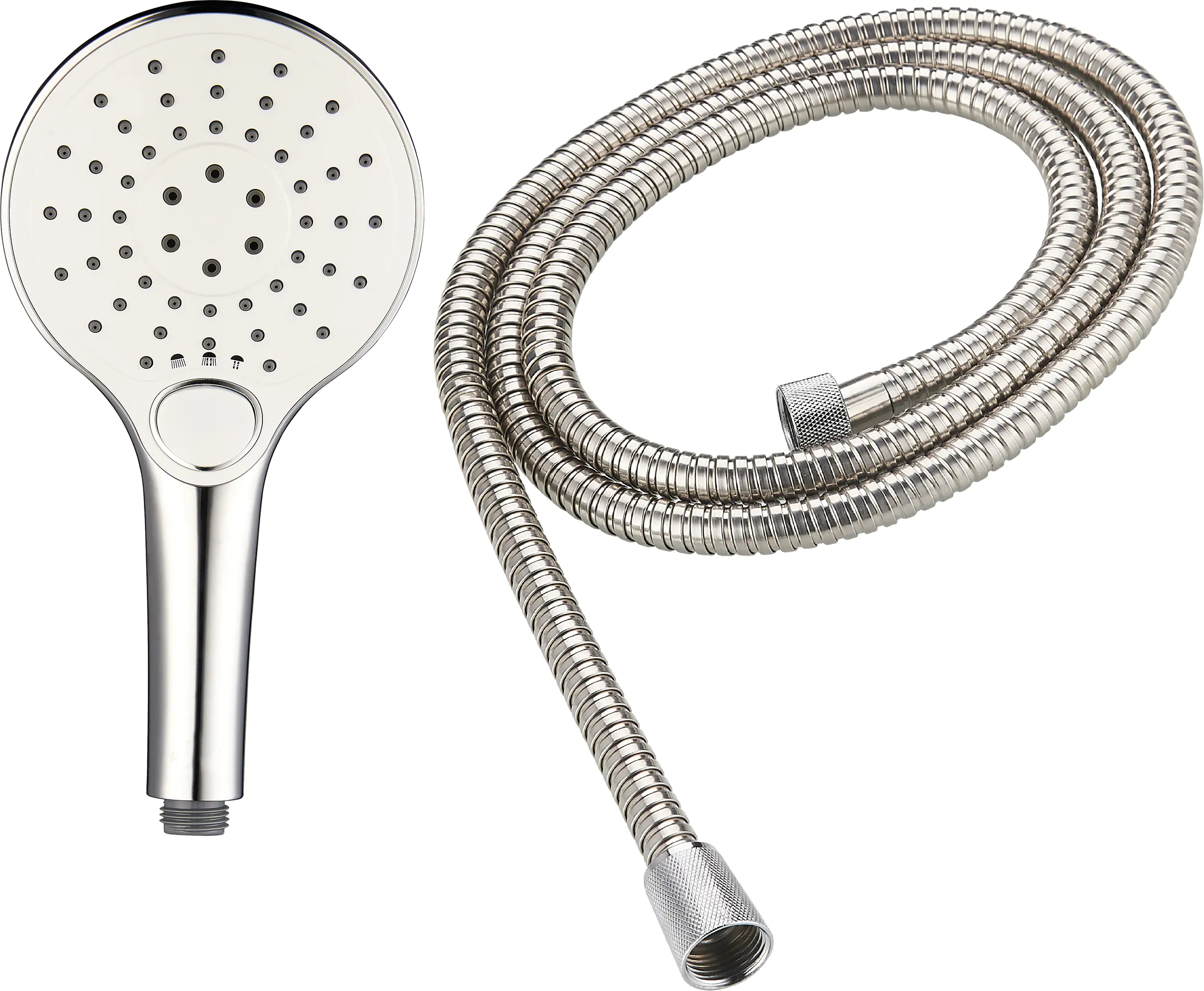 TrendLine Handbrause Set Vienna 3 Strahlarten, chrom TrendLine Handbrause Set Vienna 3 Strahlarten, chrom