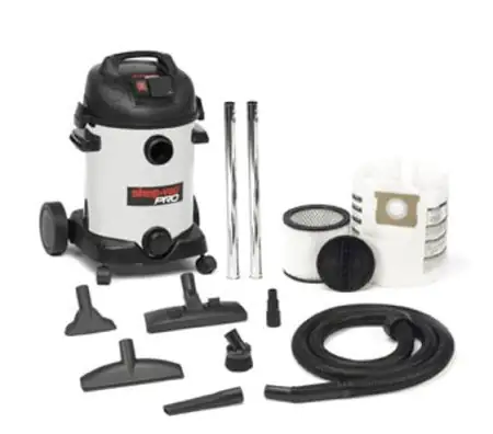 ShopVac Nass-Trockensauger Pro 25 SI 1800 W 25 l Edelstahl ShopVac Nass-Trockensauger Pro 25 SI 1800 W 25 l Edelstahl