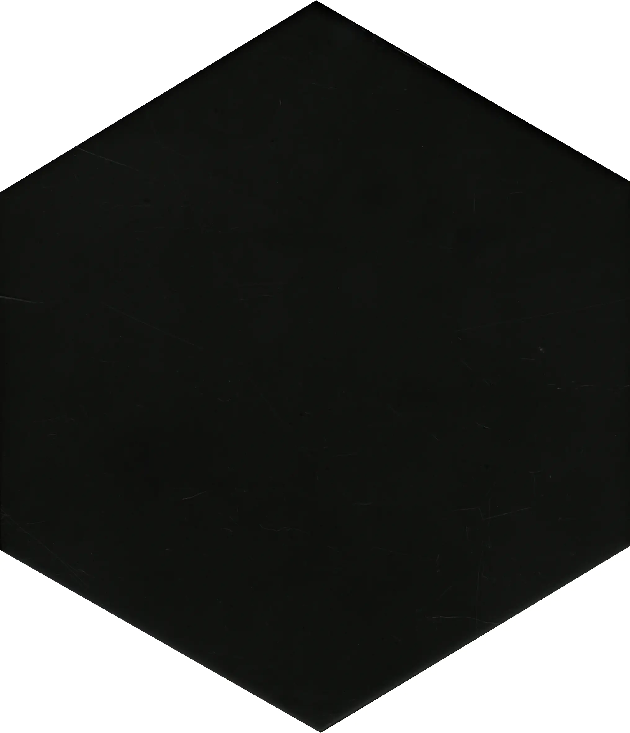 Feinsteinzeug Hexagon Solid Black 21,5 x 25 cm schwarz Feinsteinzeug Hexagon Solid Black 21,5 x 25 cm schwarz