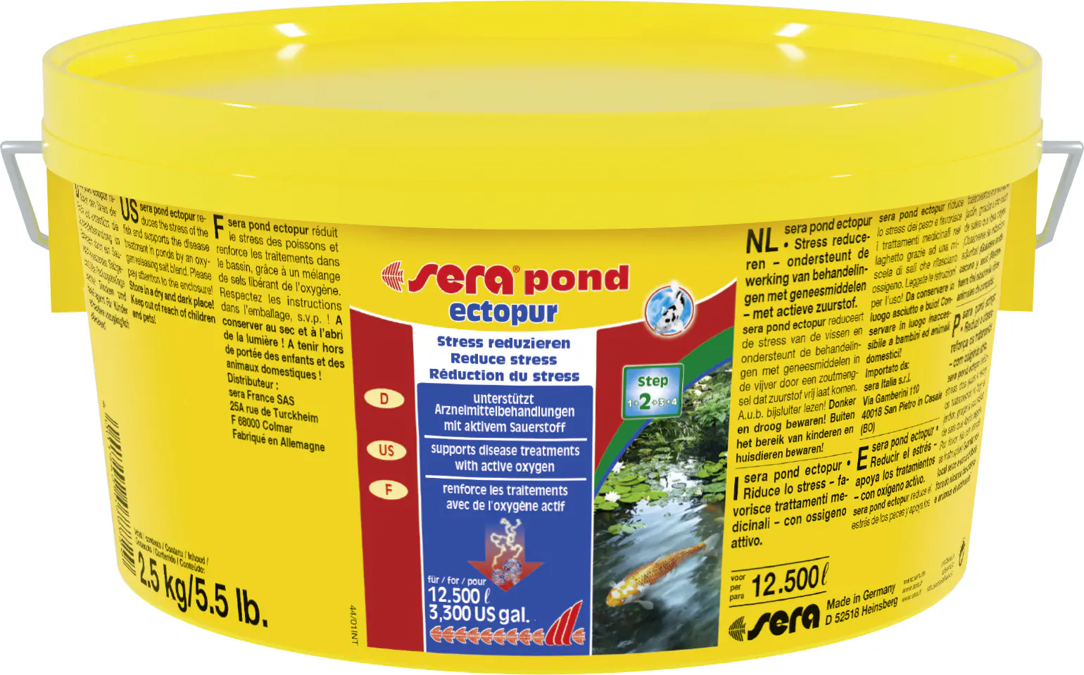 Sera Wasservorbereiter für Arzneimittelanwendung ectopur 2,5 kg
