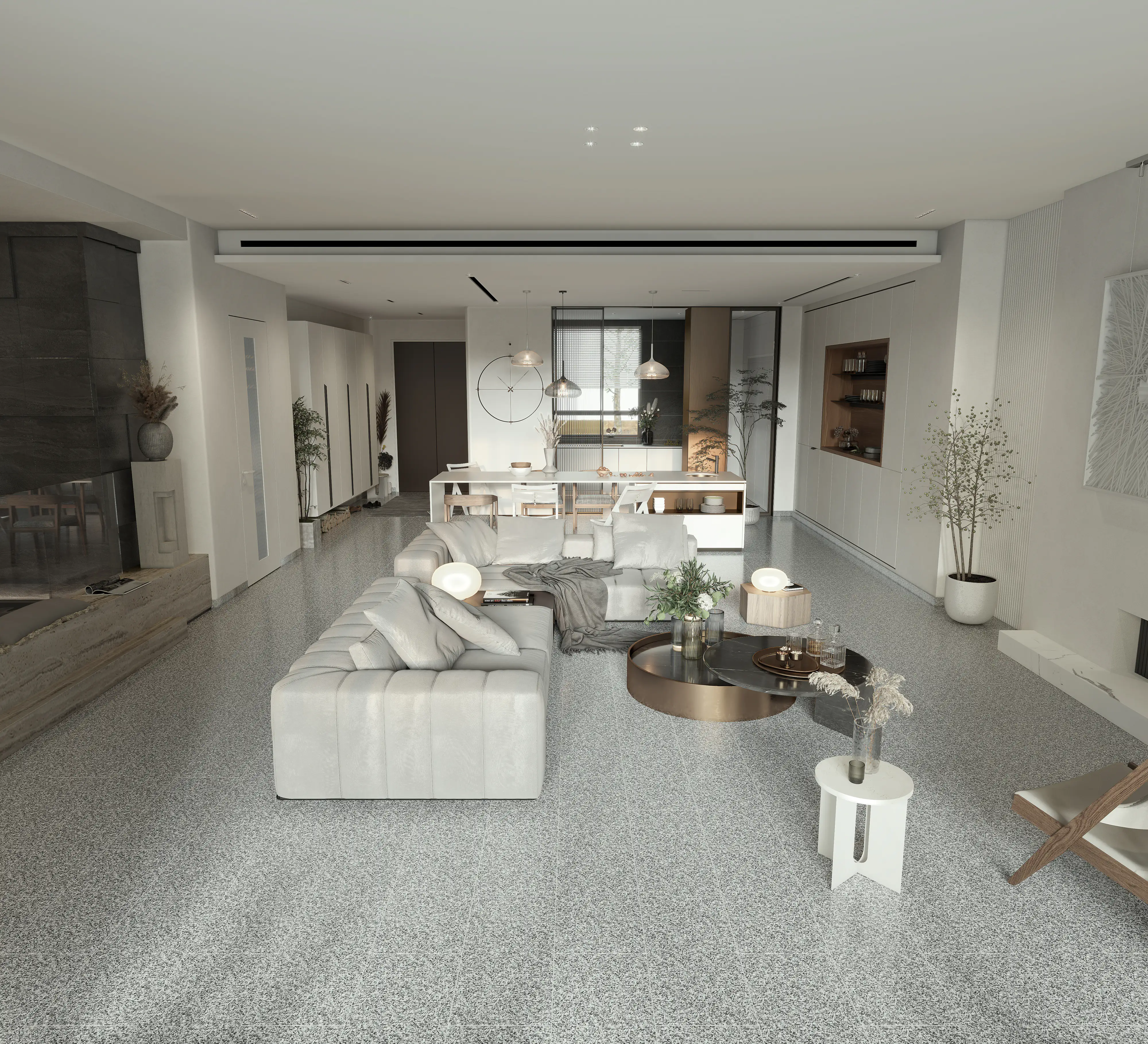 TrendLine Bodenfliese Granit 30 x 60 cm grau TrendLine Bodenfliese Granit 30 x 60 cm grau