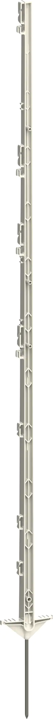 Kerbl Vollkunststoffpfahl mit Doppeltritt 5 Stück