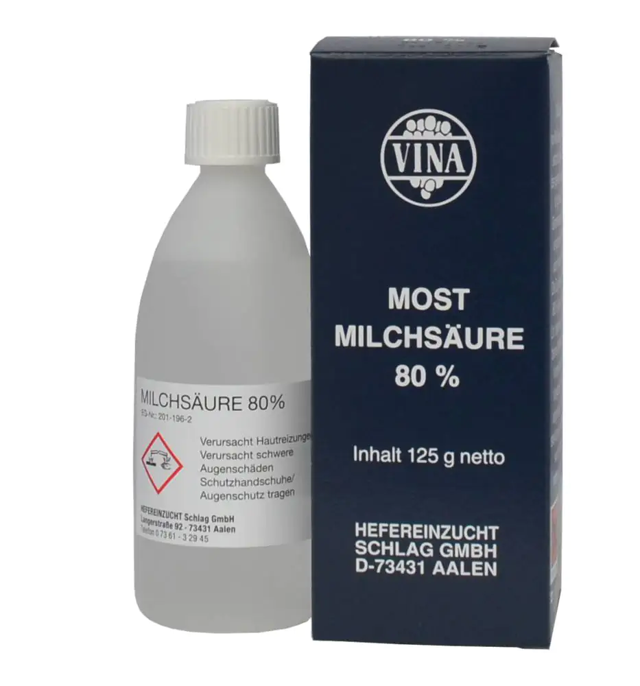 Vina Most Milchsäure 80% 125 g
