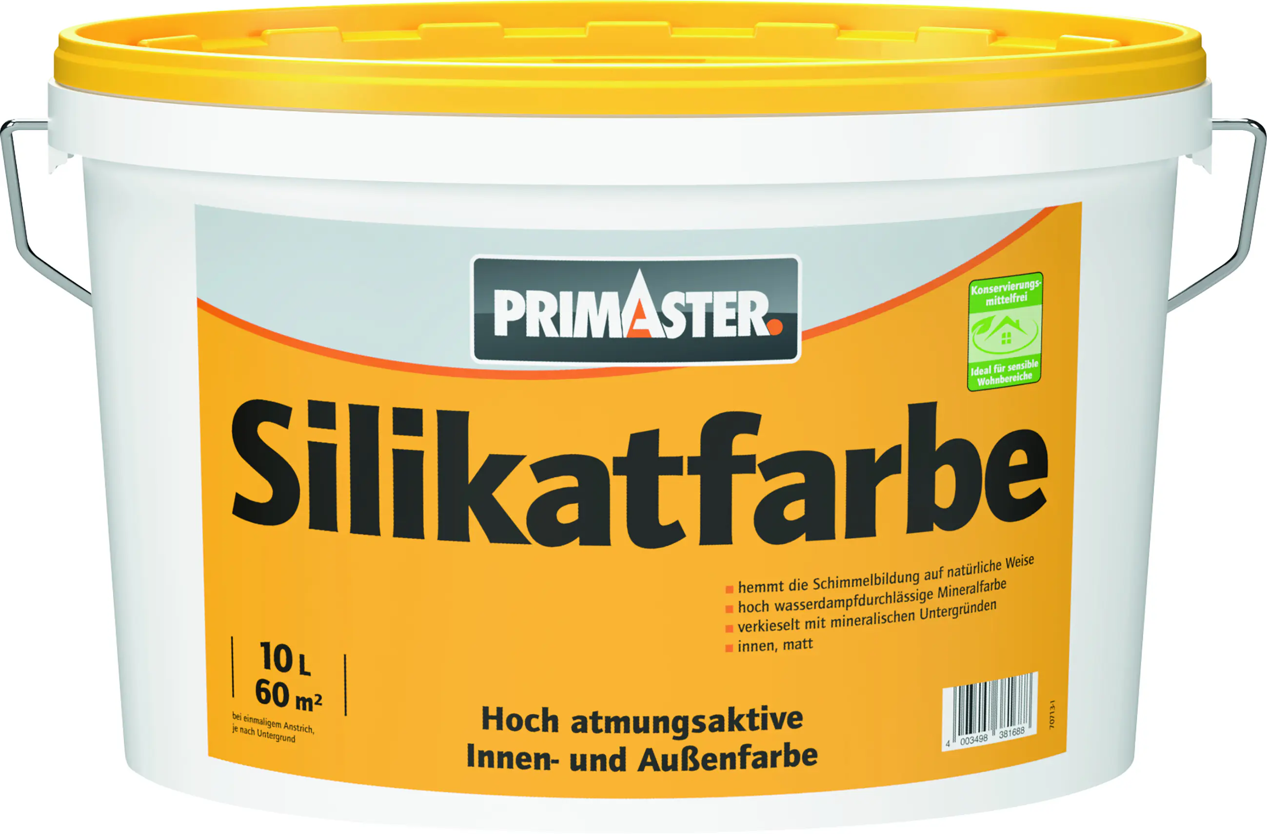 Primaster Silikatfarbe 10 L weiß stumpfmatt Primaster Silikatfarbe 10 L weiß stumpfmatt