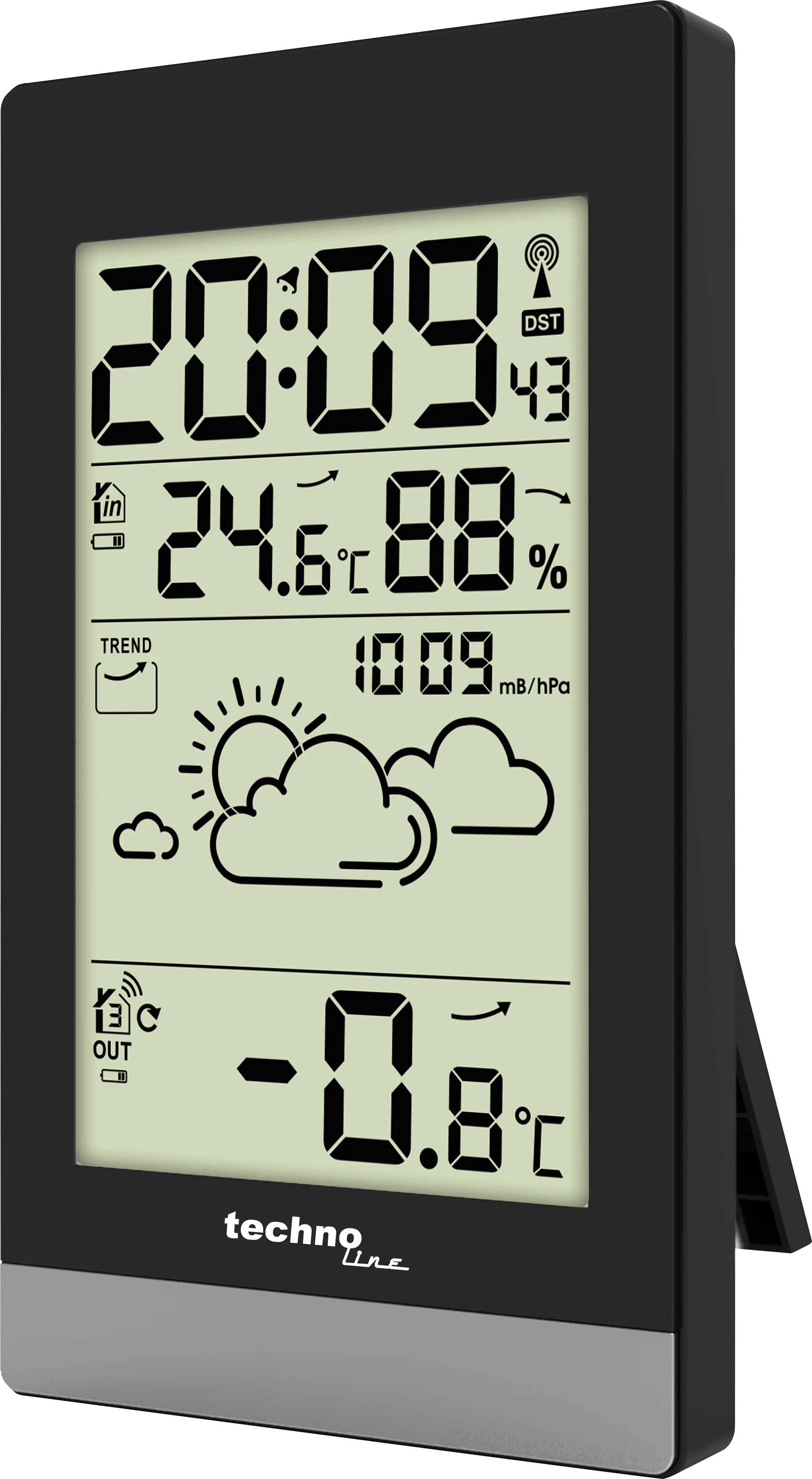 Technoline Wetterstation WS 9132 schwarz