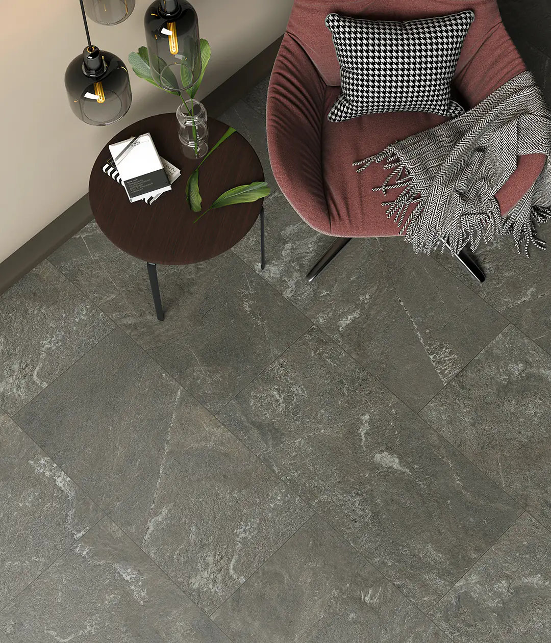 Classen Designboden NEO 2.0 63,8 x 31 cm 4,5 mm Stone 18 Mineral Slate Classen Designboden NEO 2.0 63,8 x 31 cm 4,5 mm Stone 18 Mineral Slate