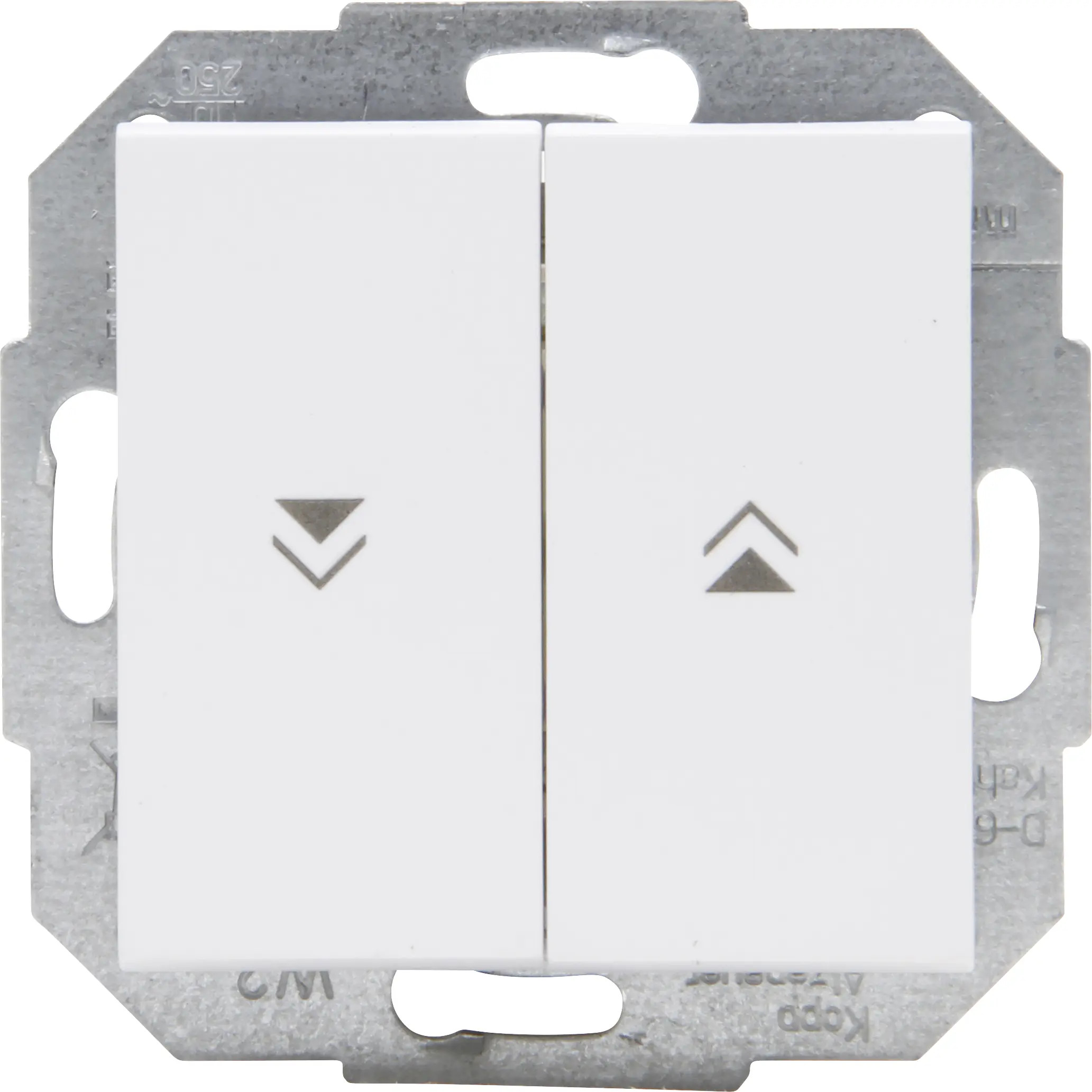 Kopp Jalousieschalter Athenis arktisweiß matt, 651550080