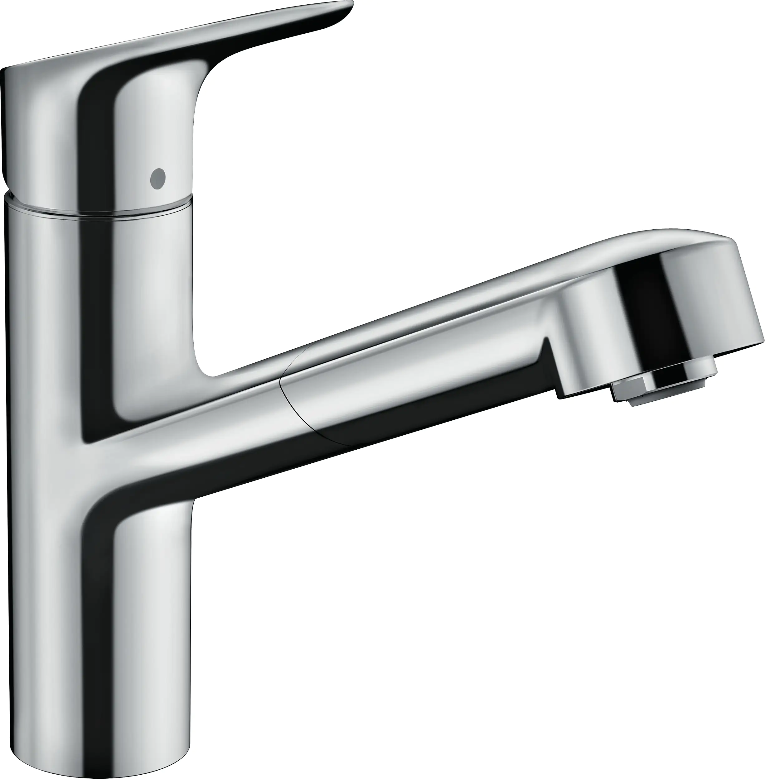 Hansgrohe Küchenarmatur Focus M43 150 mit herausziehbarer Handbrause