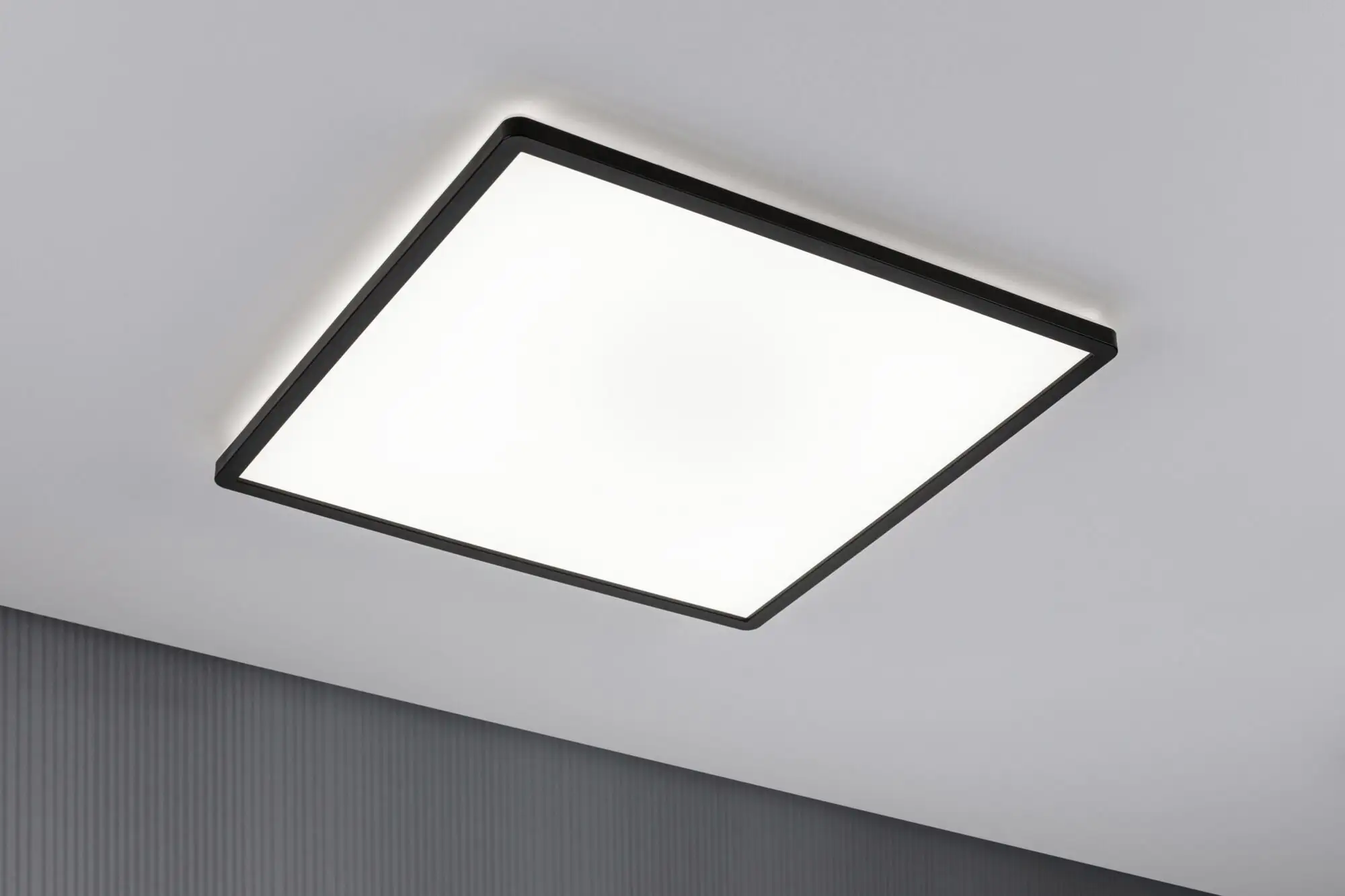 Paulmann LED Panel Atria Shine schwarz 42 x 42 cm neutralweiß dimmbar