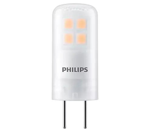 Philips LED-Leuchtmittel Stiftsockel GY6.35 1,8W warmweiß Philips LED-Leuchtmittel Stiftsockel GY6.35 1,8W warmweiß
