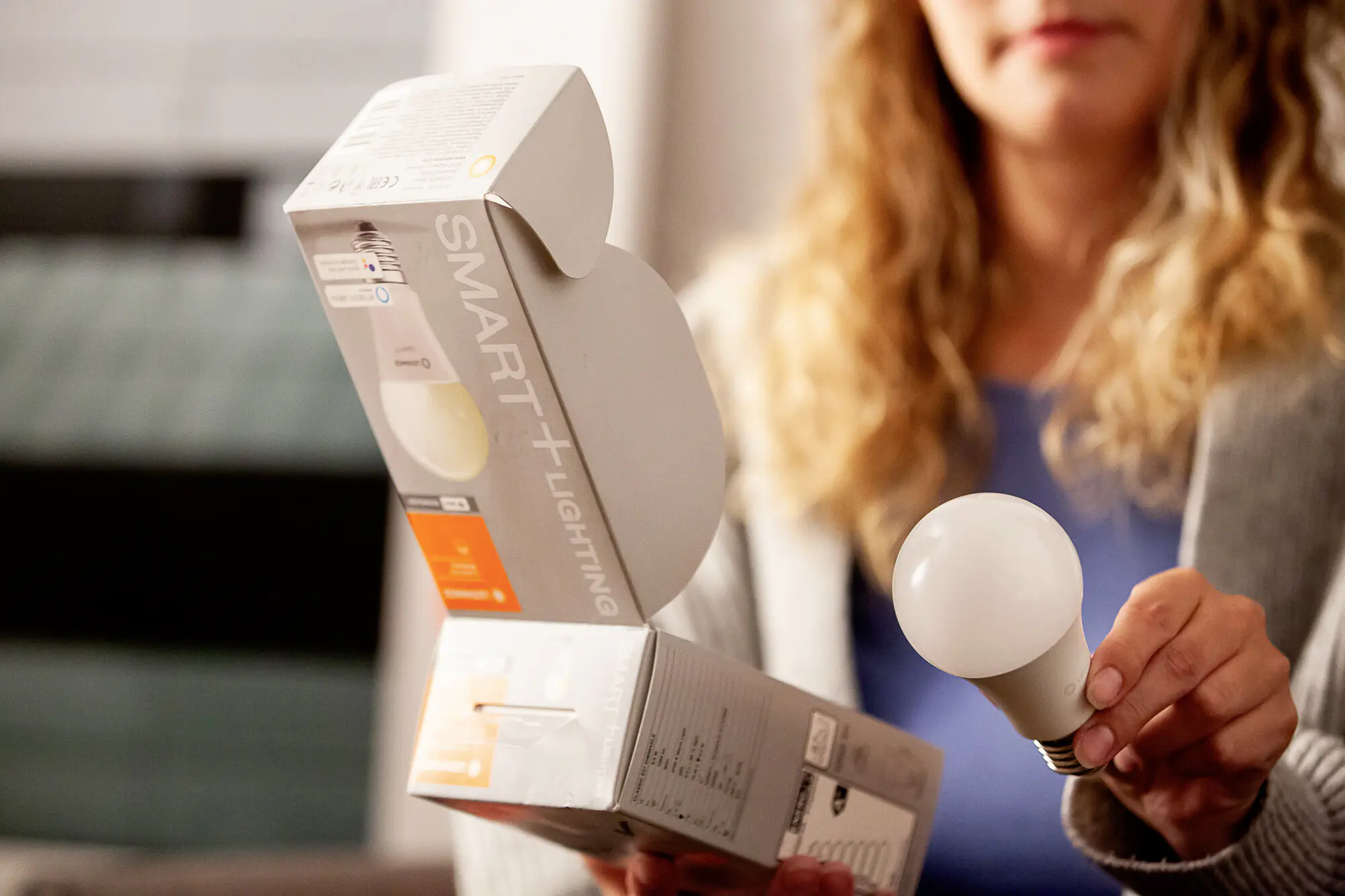 Ledvance LED Leuchtmittel Smart+WiFi E27 9,5 W warmweiß-kaltweiß