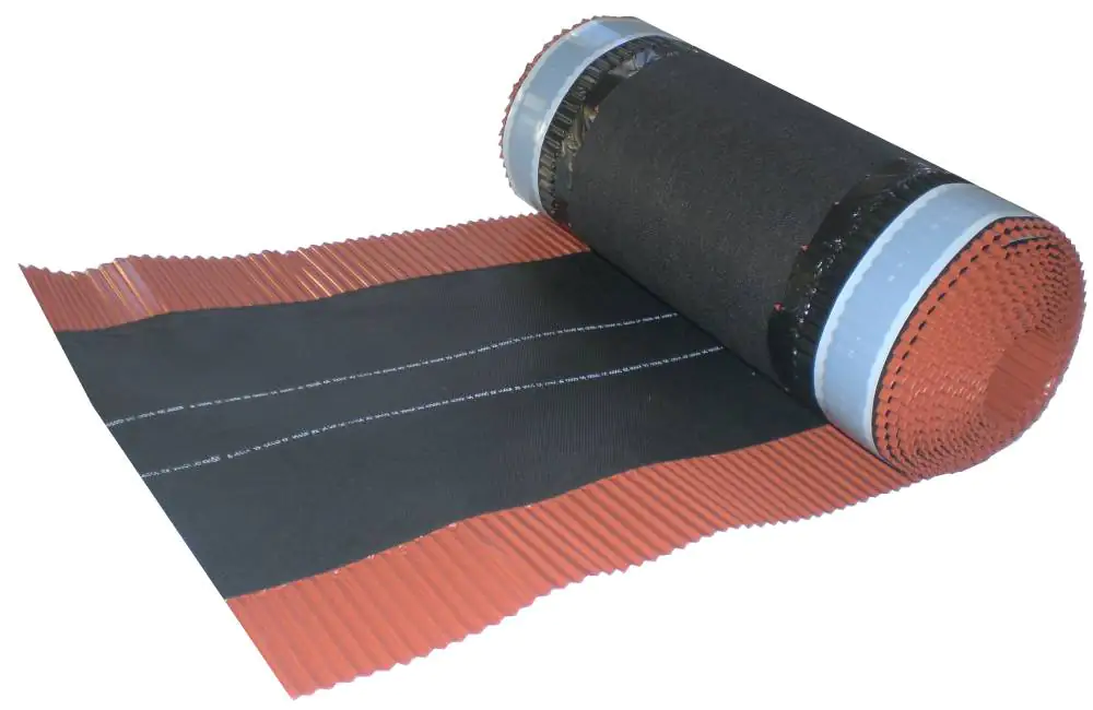 Sarei First- und Gratrolle mit Spinnvlies 5 m x 320 mm ziegelrot