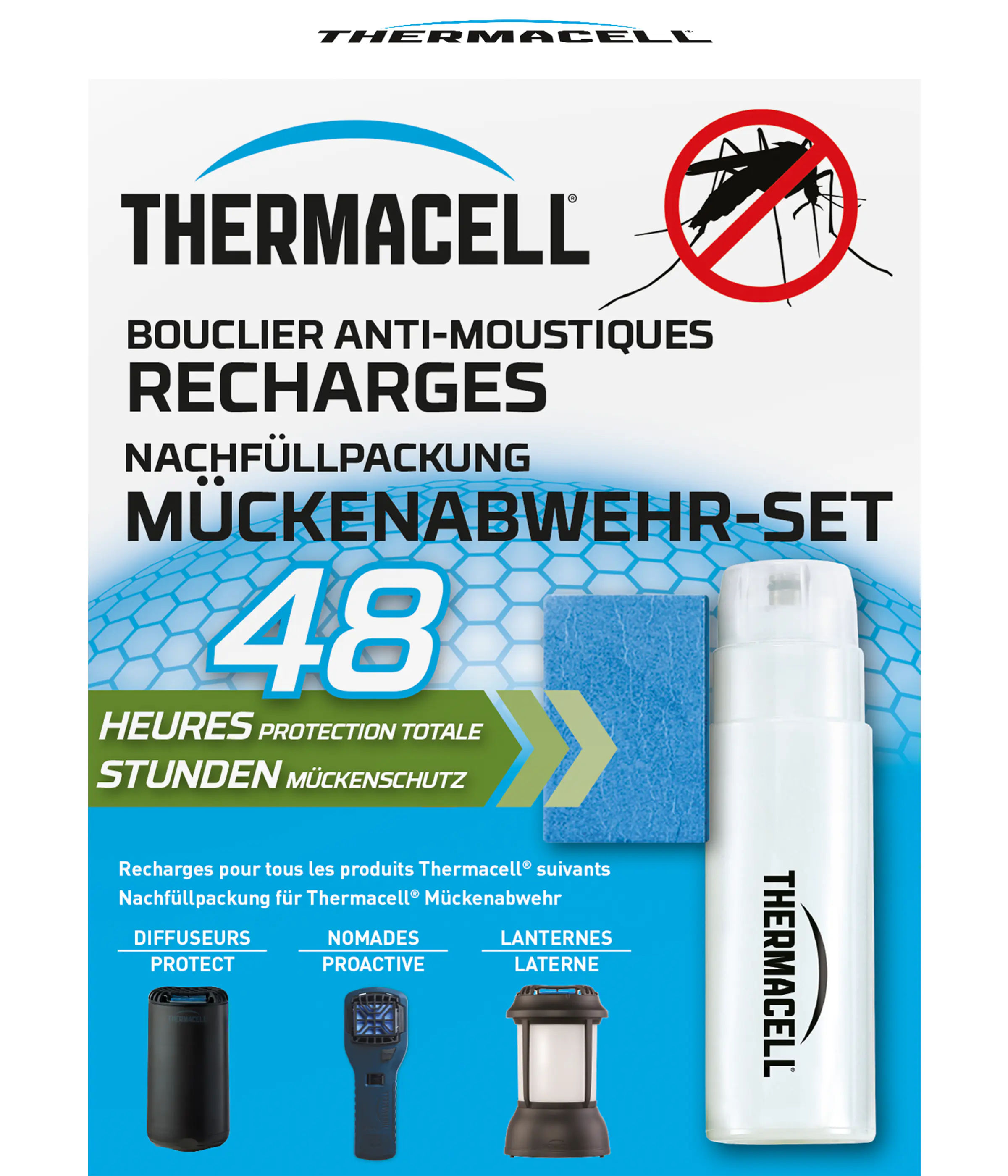 Thermacell Mückenabwehr Nachfüllpackung 48 Stunden 1 Stück