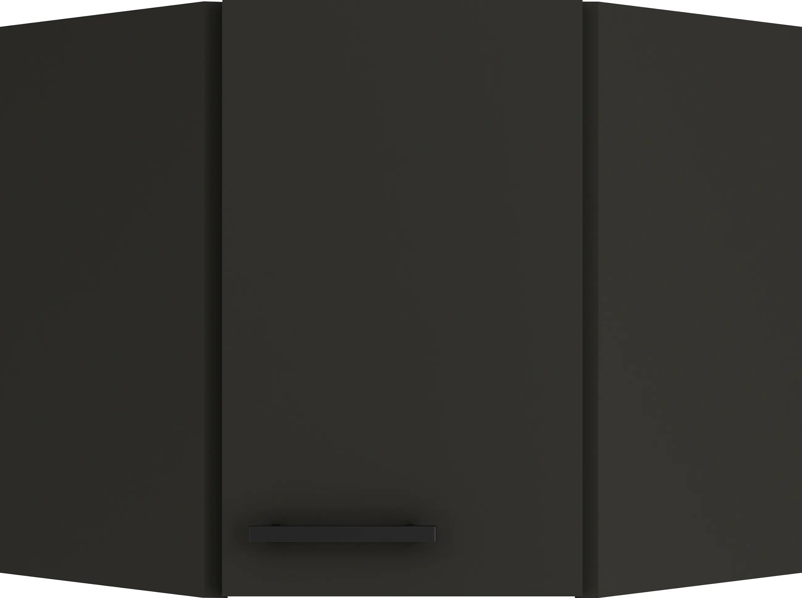 Optifit Eckoberschrank Madrid 420 anthrazit matt 60 cm