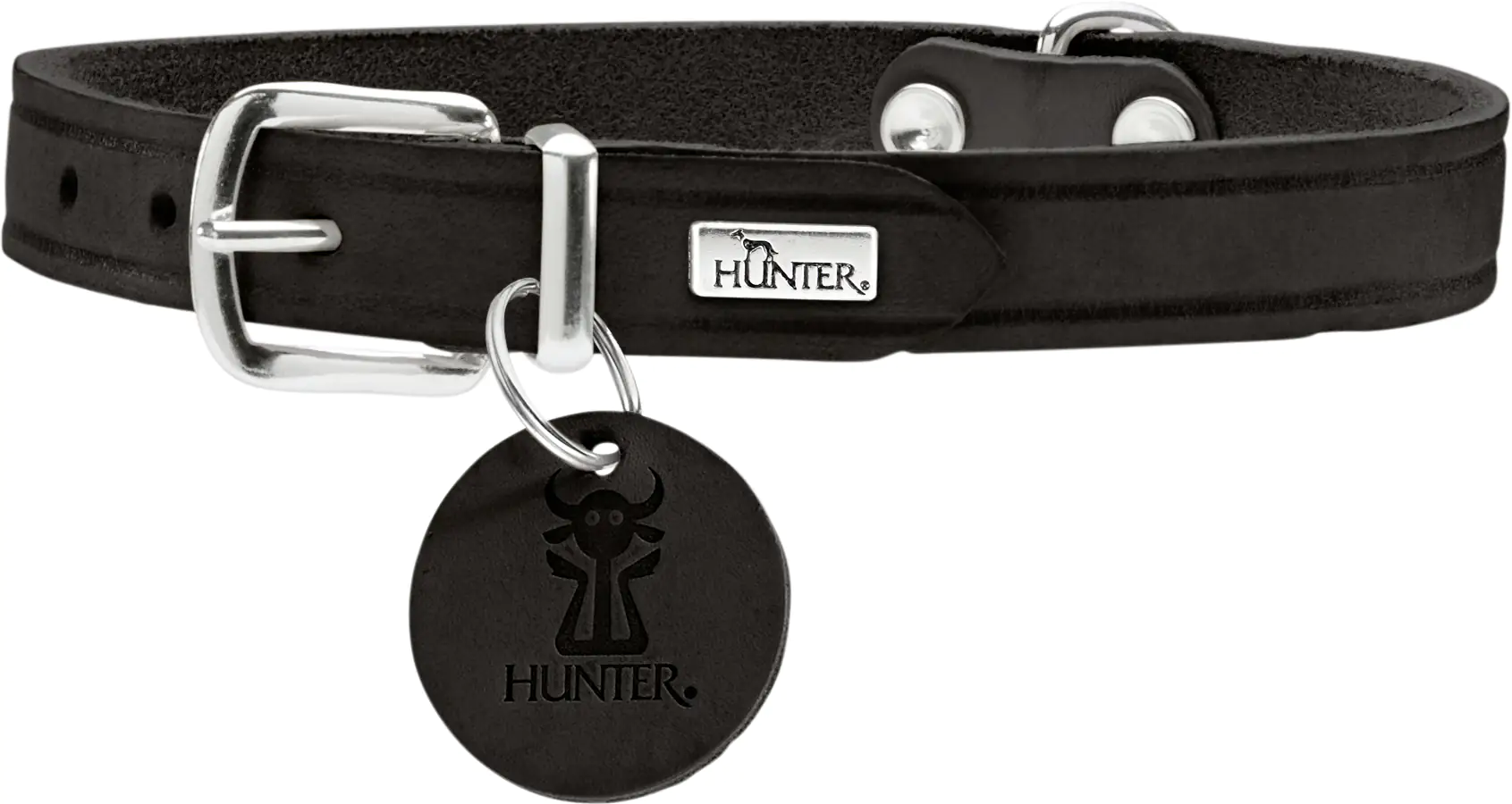 4016739660374_1808277 Hundehalsband Aalborg 42 cm , schwarz