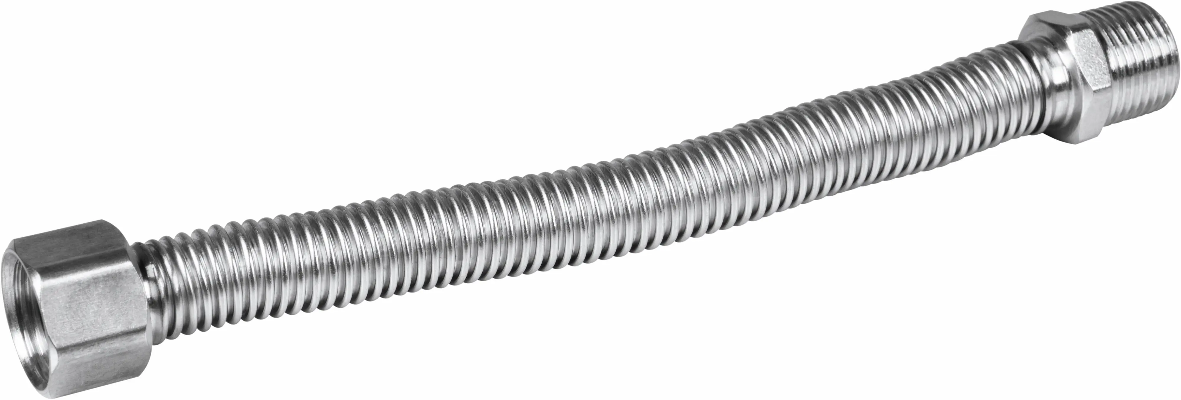 Cornat Verbindungsschlauch Edelstahl streckbar 26,5 x 7 cm