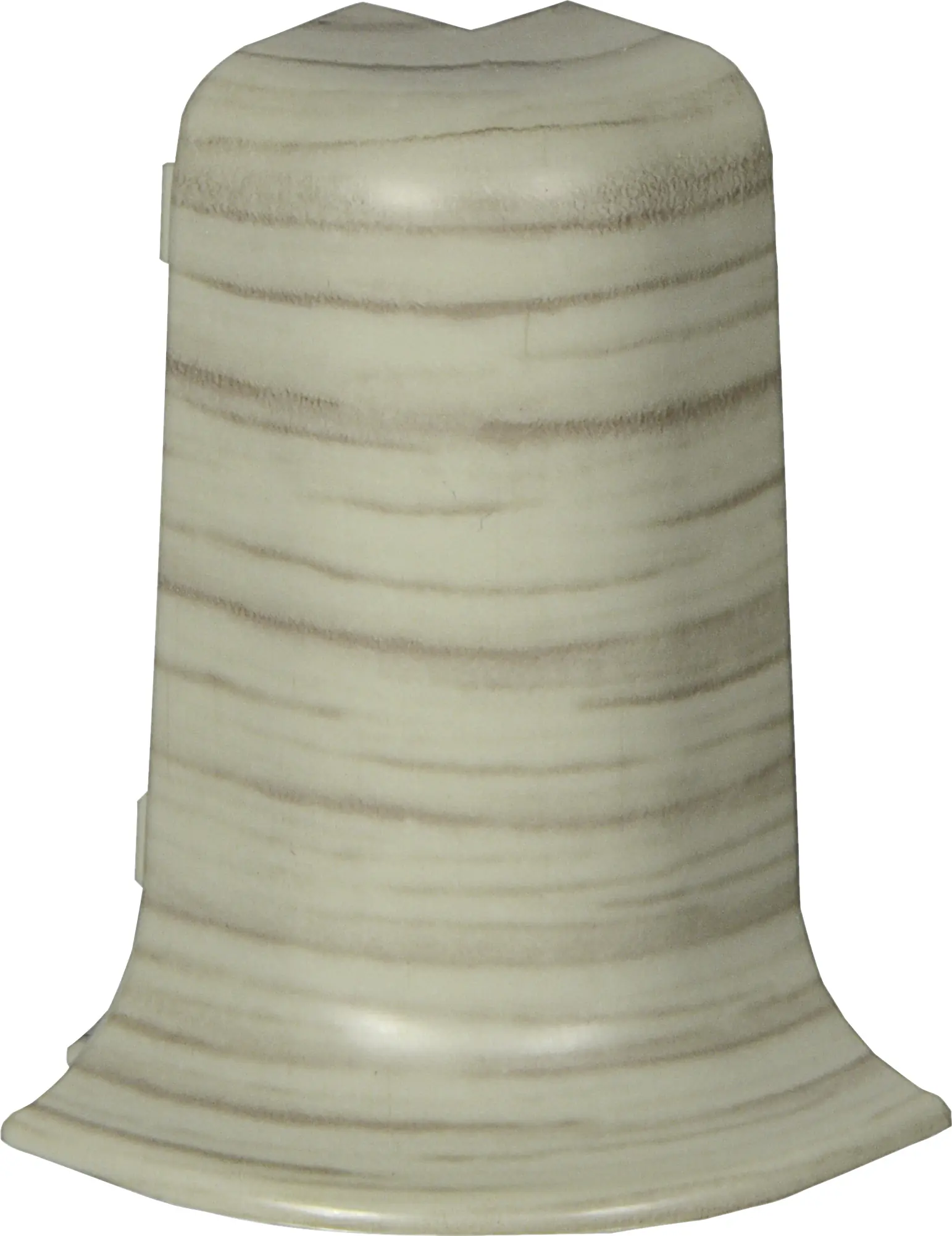 Außeneck für Kunststoffleiste KU.050 silberesche