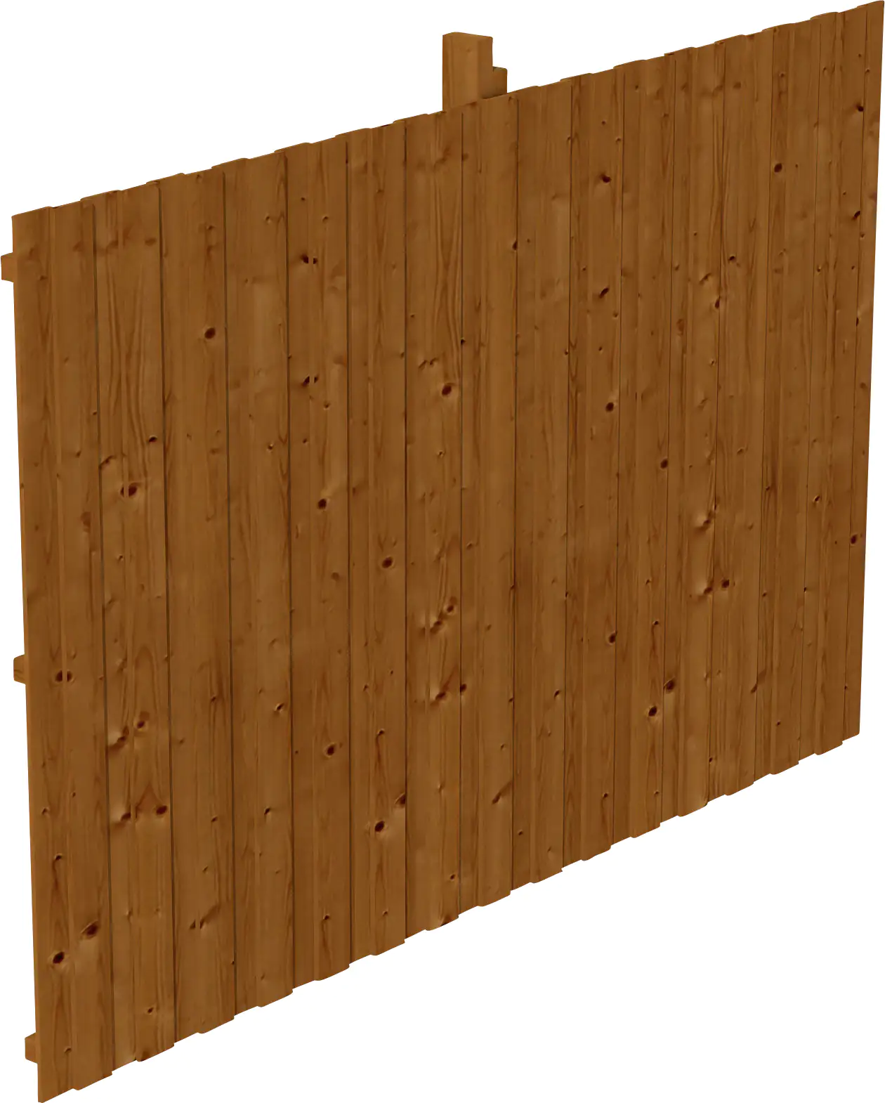 SKAN HOLZ Rückwand Deckelschalung 341 x 220 cm Fichte