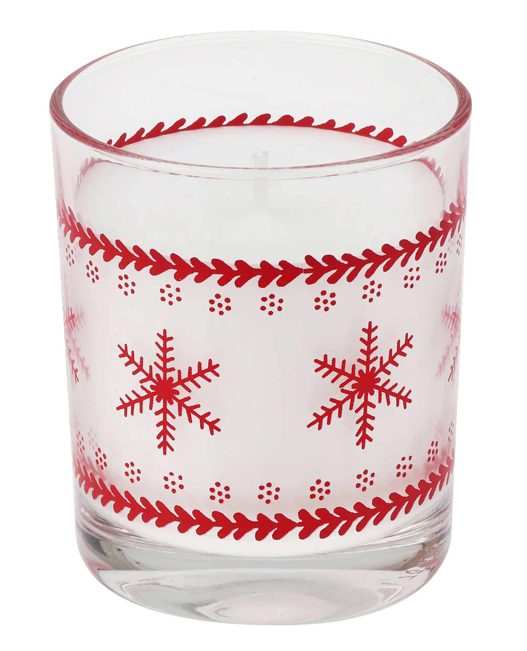 Steinhart Kerze im Glas Norwegen Ø 6,5 x 7,9 cm weiß 