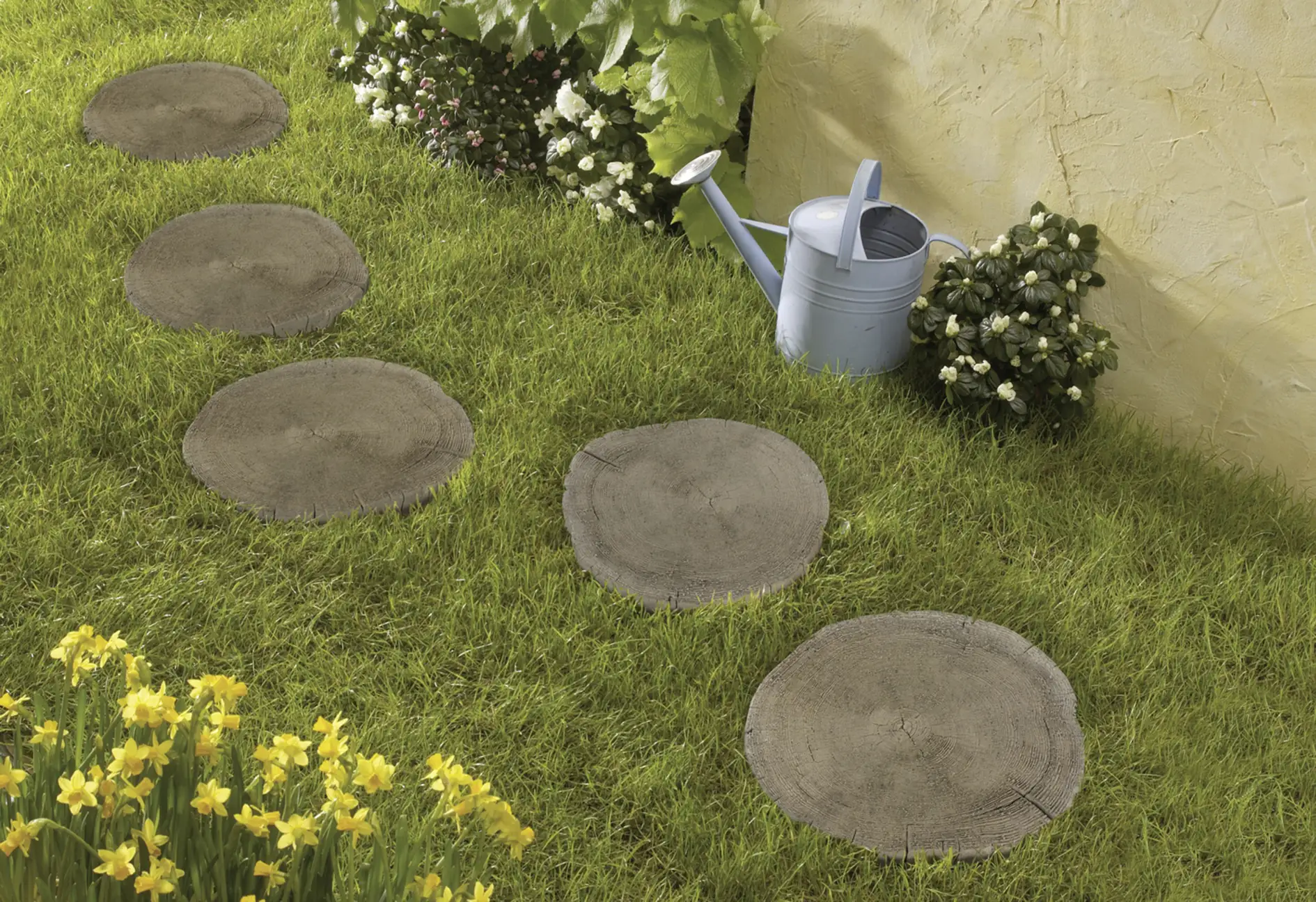 Kann Trittstein Baumscheibe 32 x 4 cm braun