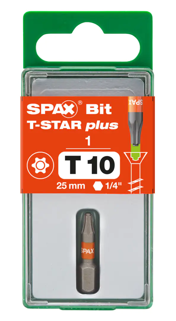 Spax Schrauberbit T-STAR plus T10 S