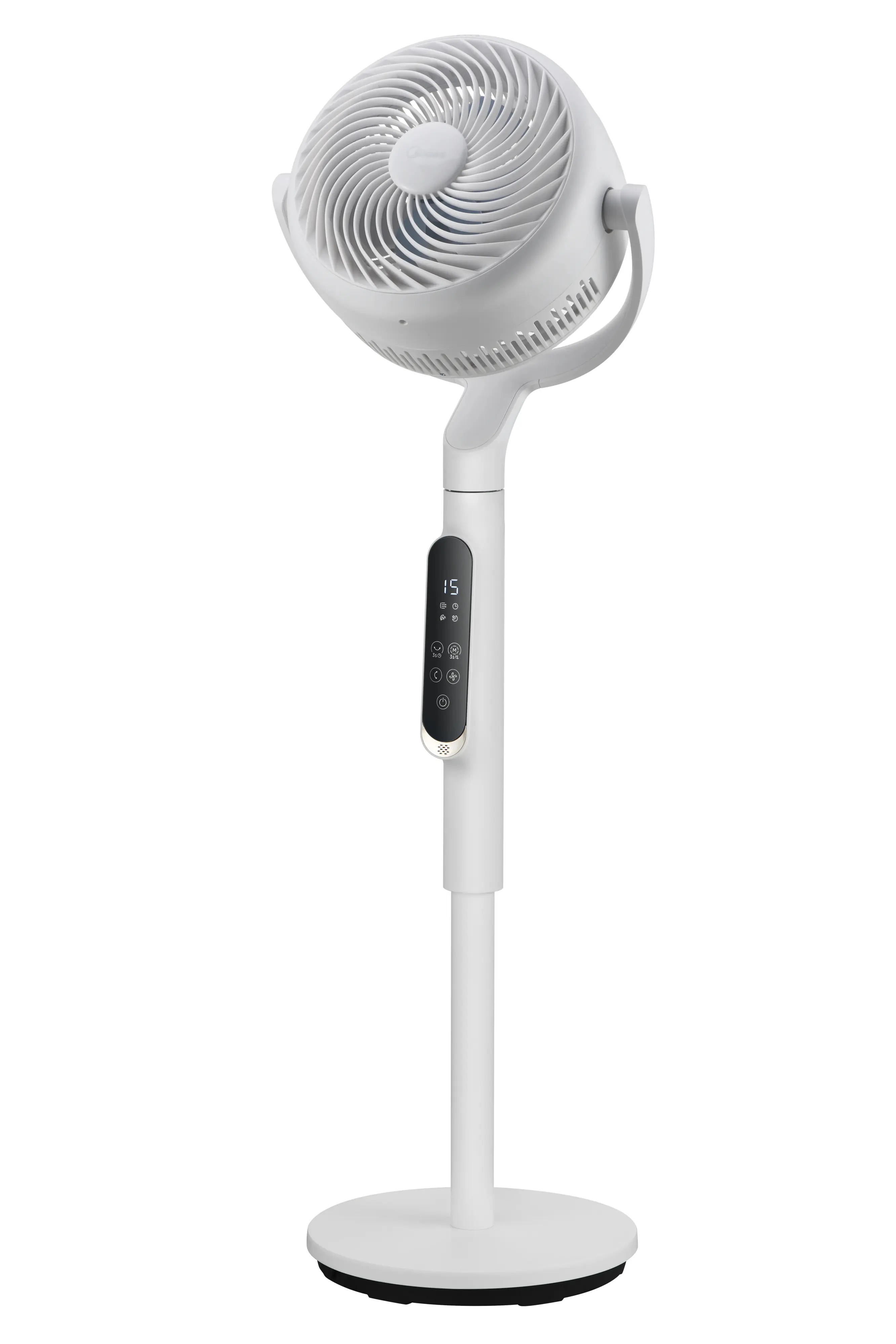 Midea Standventilator MFS242RDDW 4 Stufen Ø 40 cm verstellbar 76 - 110,6 cm weiß