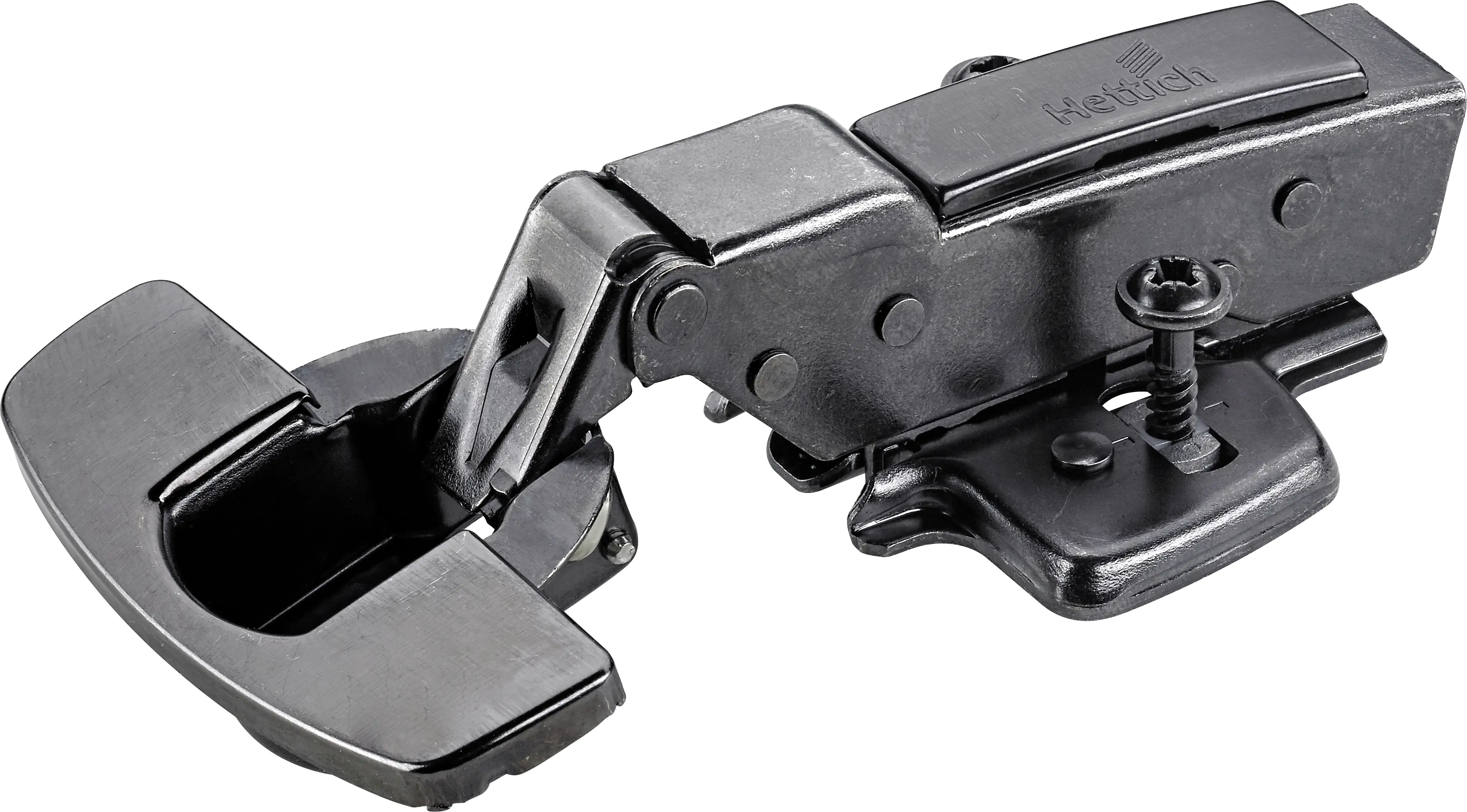 Hettich Sensys Topfscharnier mit Dämpfung Mittelwand Ø 35 mm schwarz