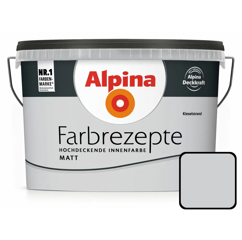 Alpina Farbrezepte Kieselstrand matt 2,5L Alpina Farbrezepte Kieselstrand matt 2,5L