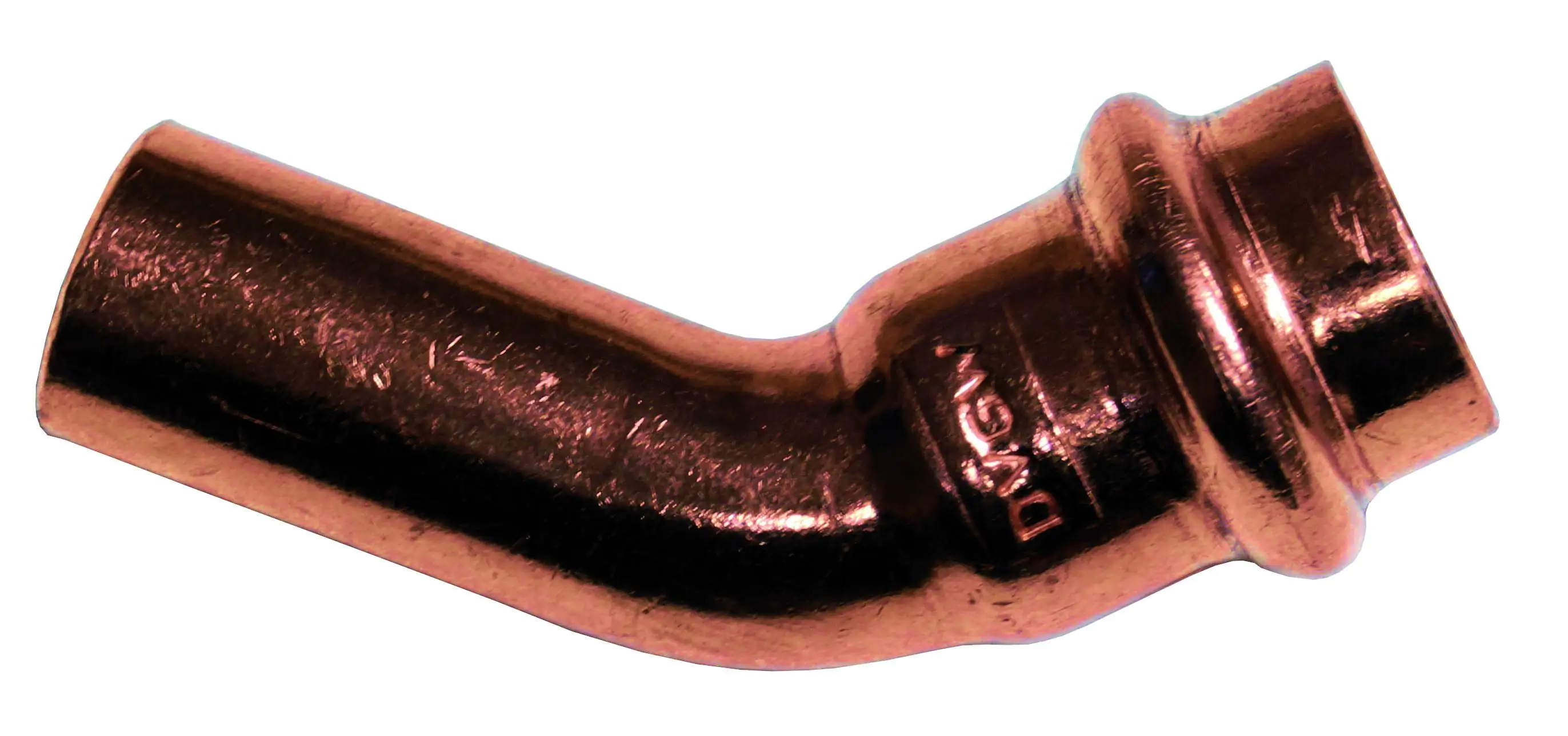 4035300904549 Cornat Press-Bogen 45° Kupfer, ø 15 mm