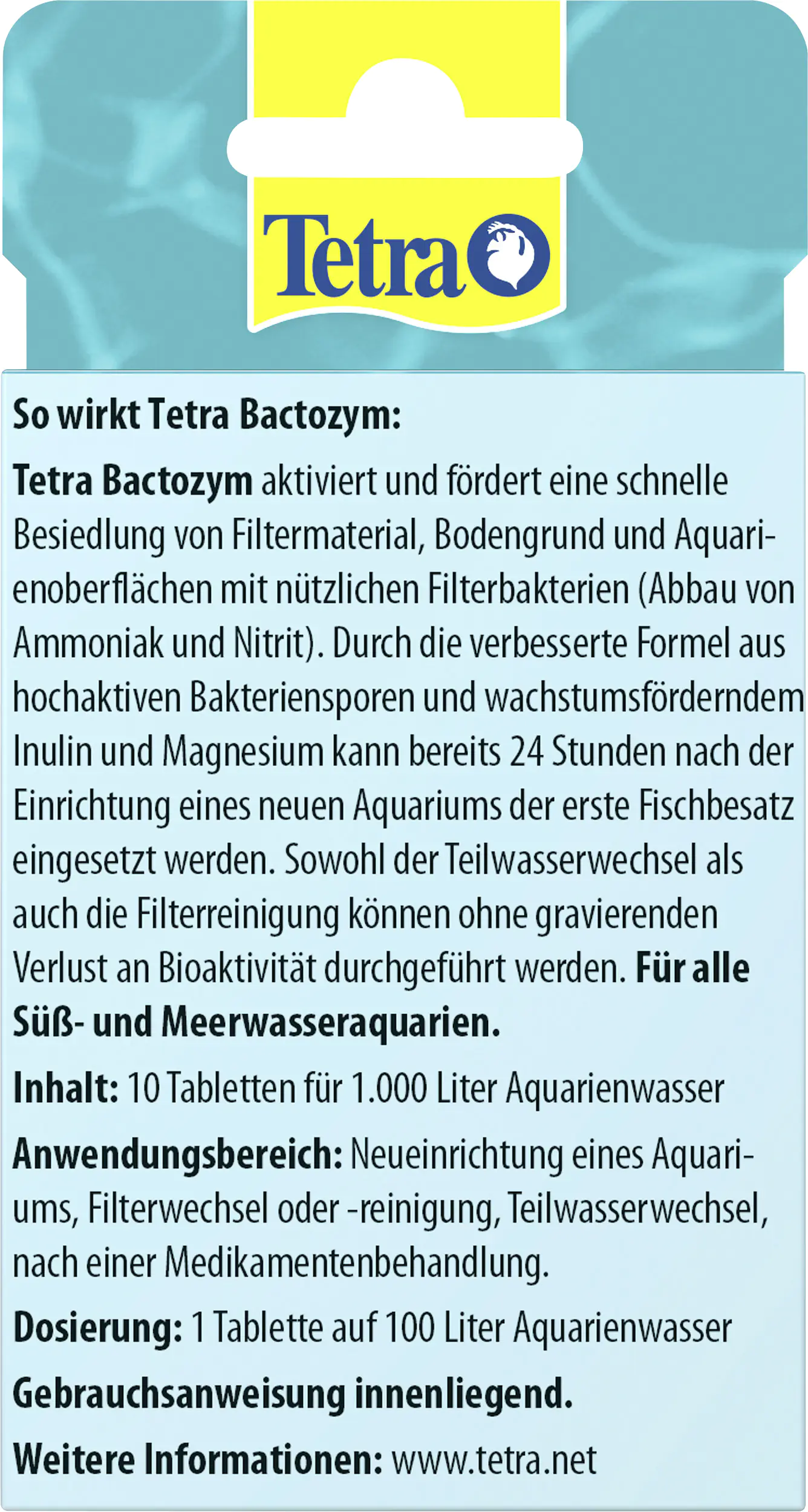 Tetra Bactozym 10 Kapseln