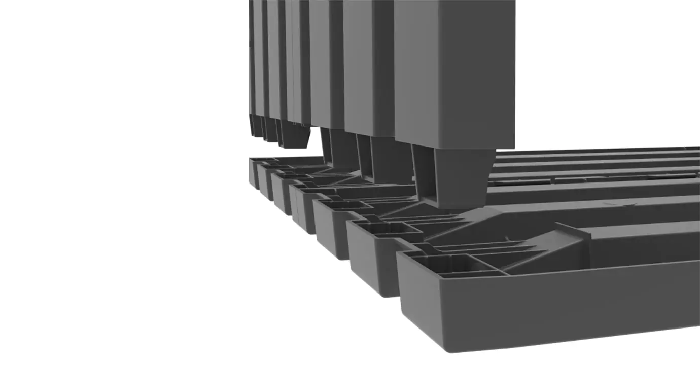 Garantia Hochbeet Skyline, ca. 161 x 75 x 80 cm