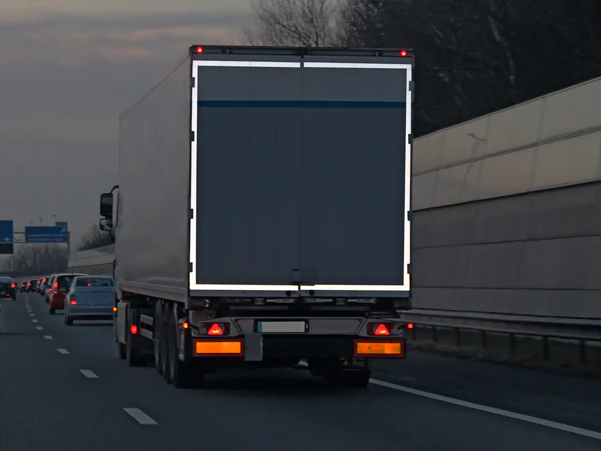 LAS Reflektorband 55mm weiß selbstklebend 2 m