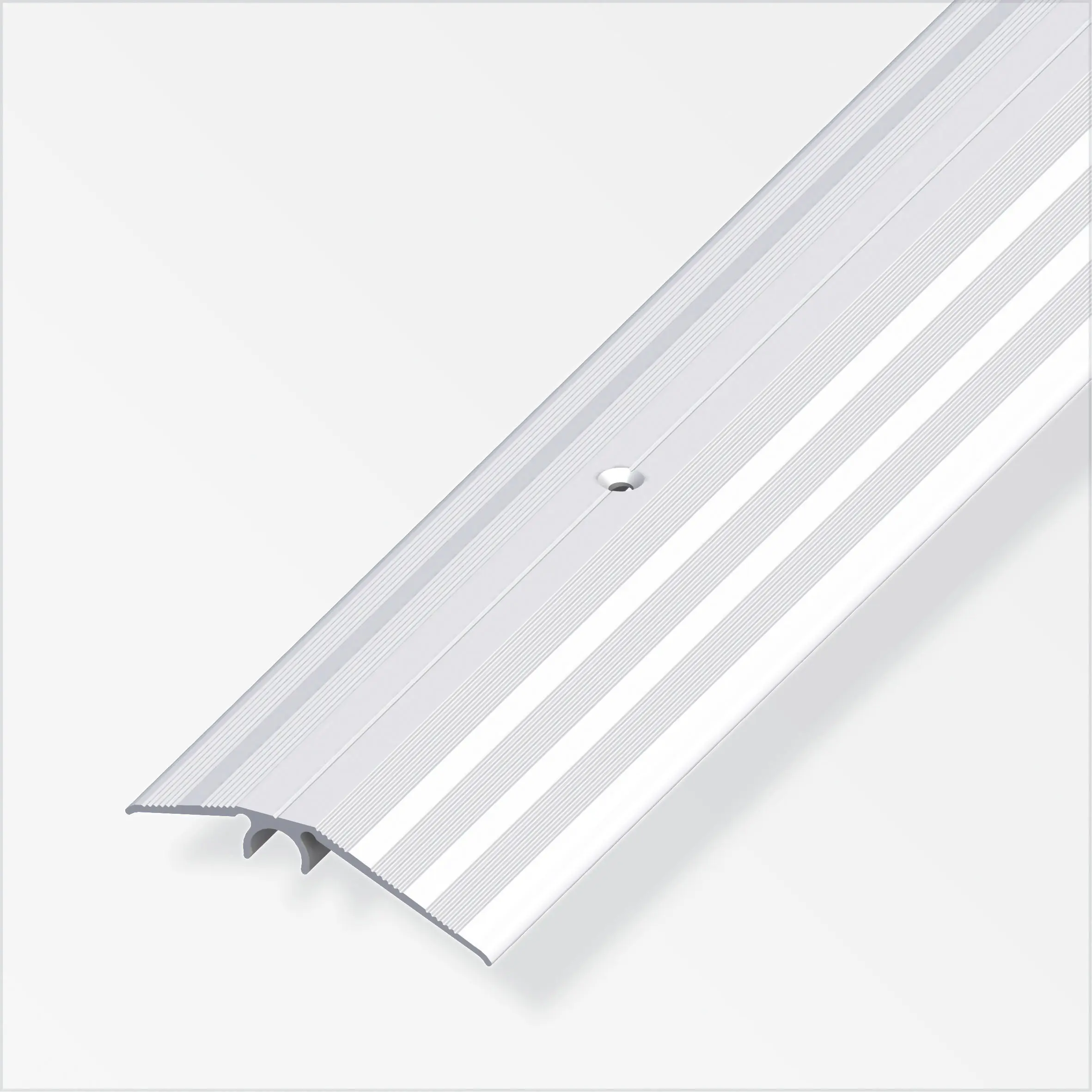 alfer Niveauausgleichs-Profil 2 m, 56 mm Aluminium eloxiert silber