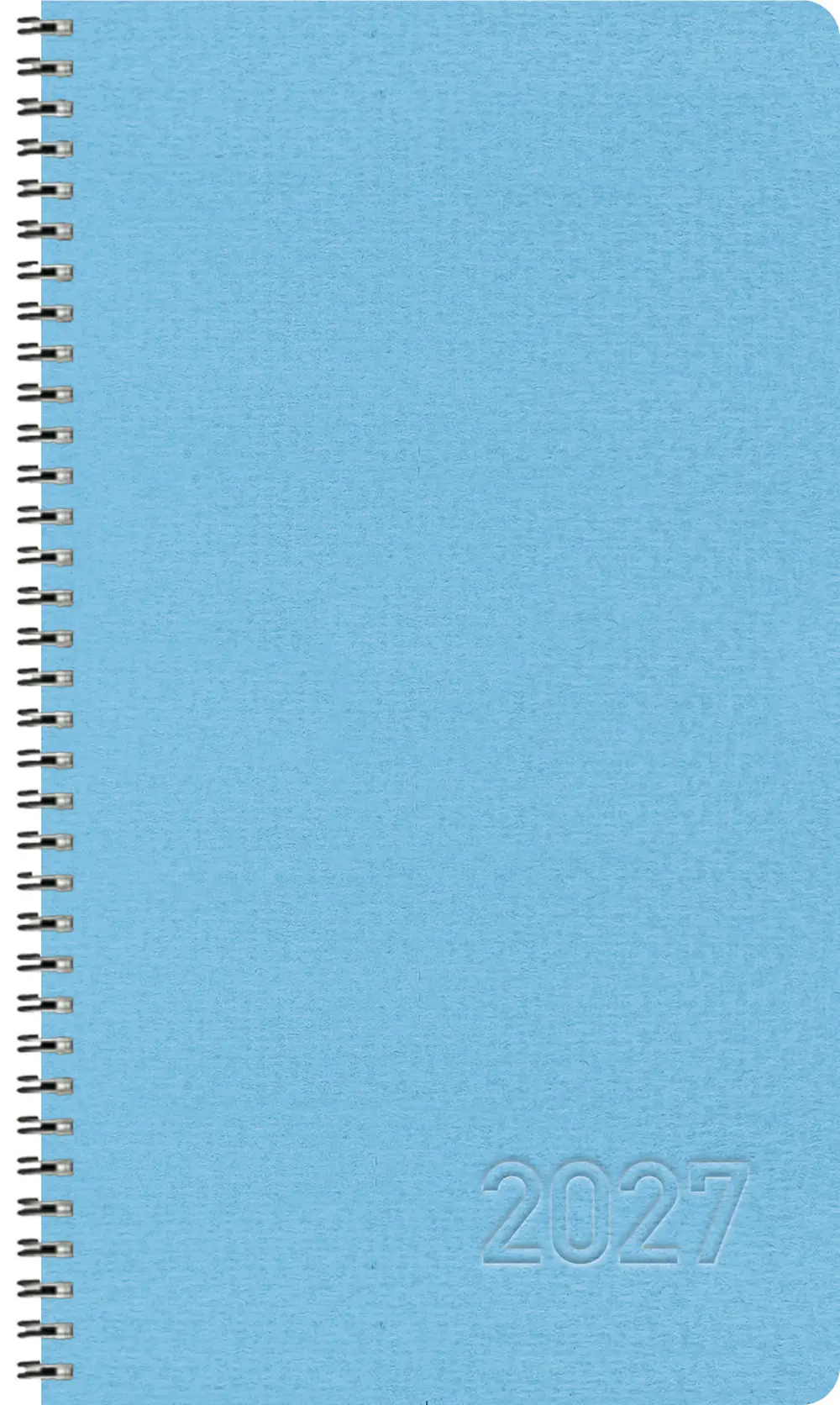 Korsch Kalender Wochentimer Small 2027 blau