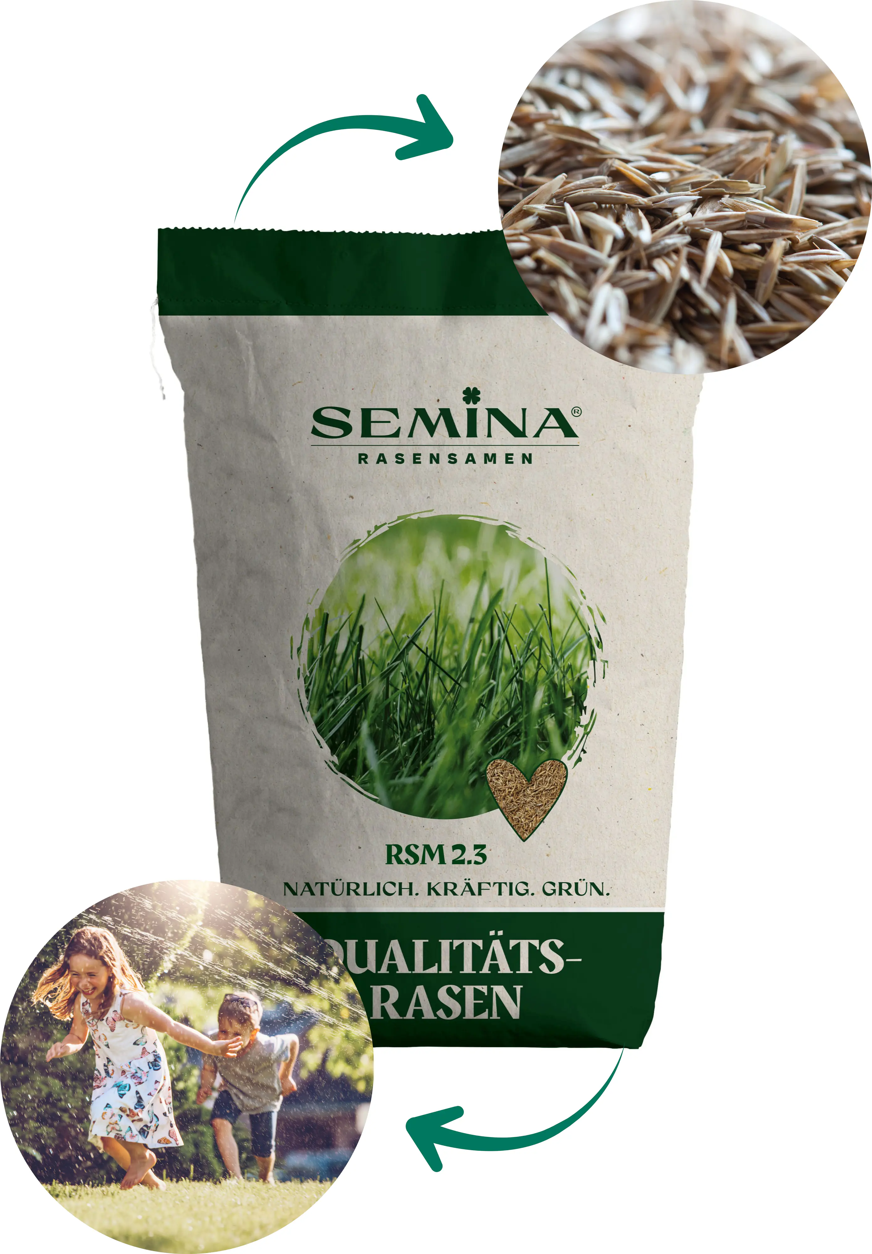 Rasensamen RSM 2.3 Gebrauchsrasen 10kg