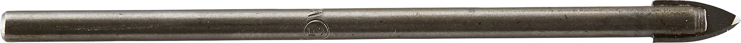 Wolfcraft Fliesen- und Glasbohrer Ø 5 mm Hartmetall für Fliesen/Glas Rundschaft
