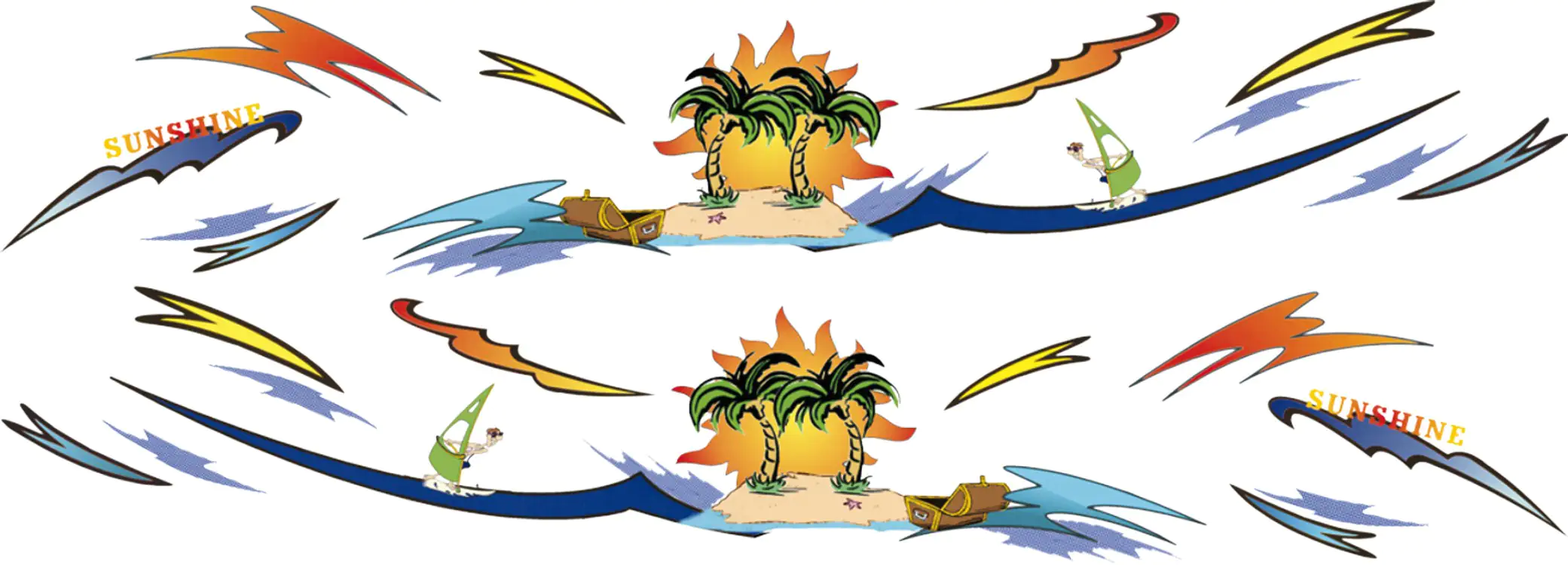 Hermann Schütz Graffity-Universal-Dekor Sunshine 16 Motive