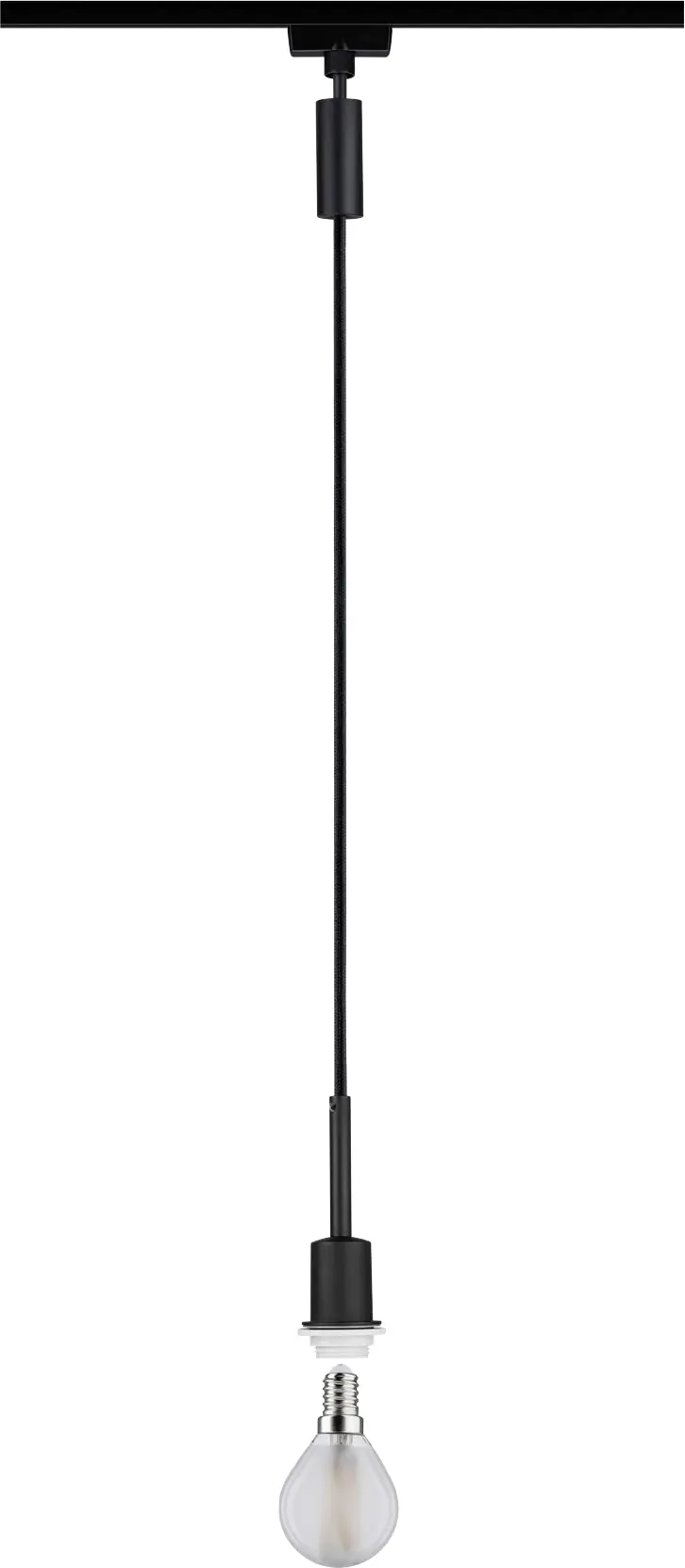 Paulmann URail DecoSystems Pendel E14 schwarz matt 1,35 m max. 20 W