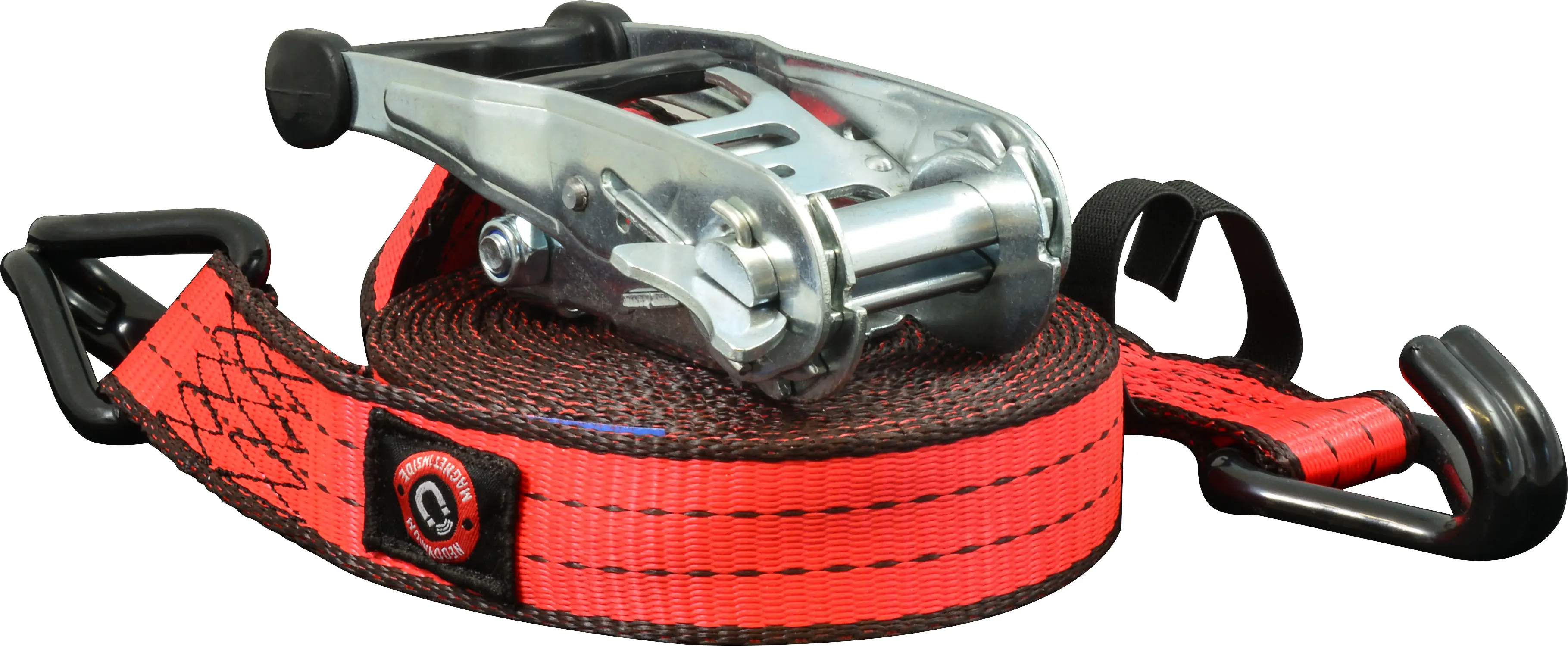 QUICKLOADER® Spanngurt Avantage mit Magnet 35 mm x 6 m 1 Stück rot 